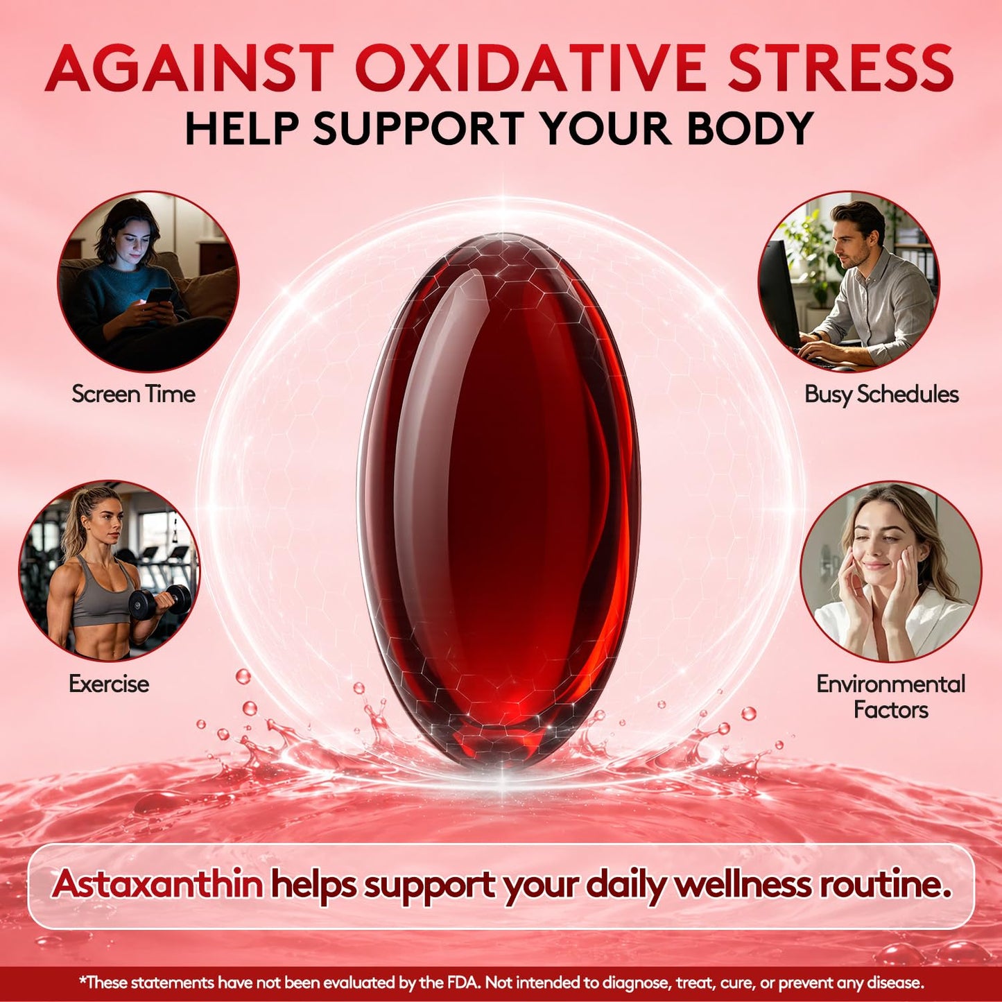 Fubienfit Astaxanthin 12mg Softgels 120 Count