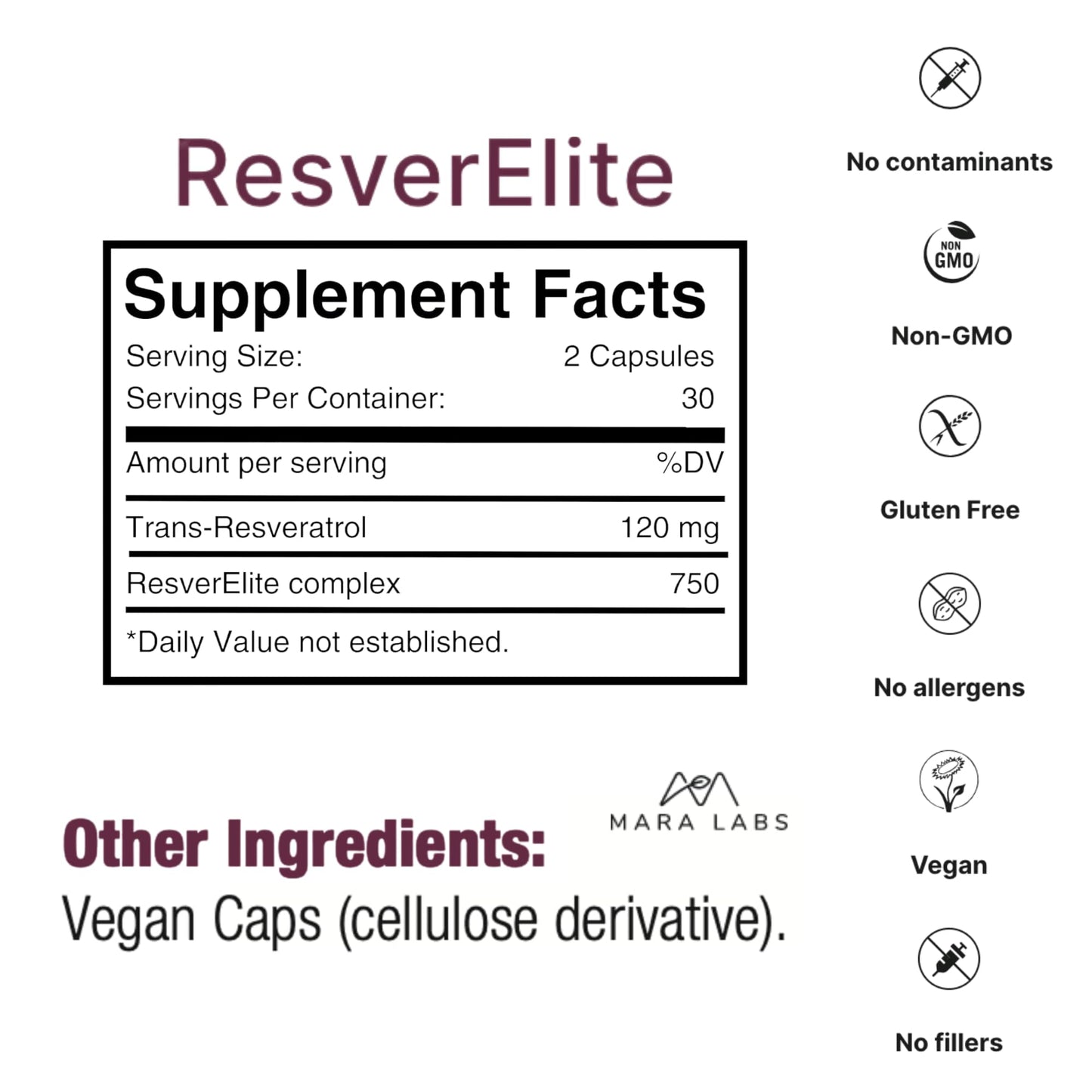 BrocElite ResverElite Capsule 60 Count