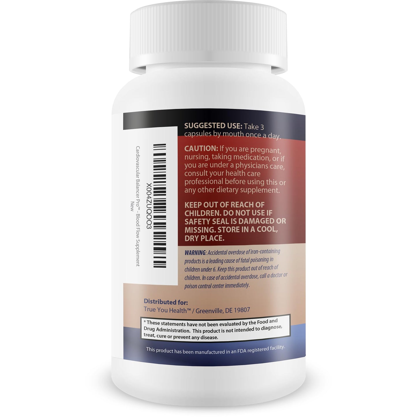 True You Health Cardiovascular Balancer Pro Capsule 90 Count