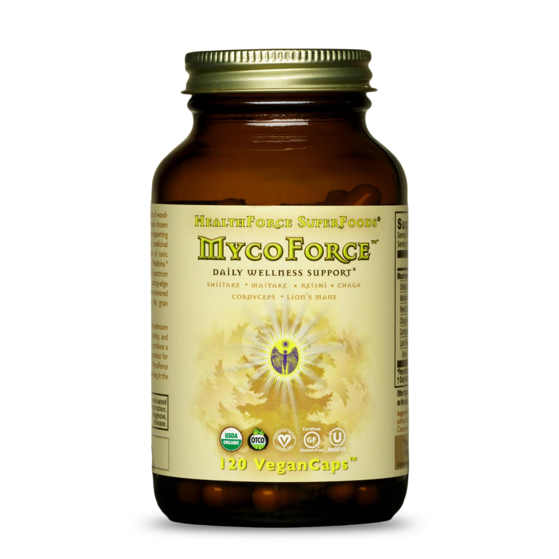 HEALTHFORCE SUPERFOODS MycoForce Capsules 120 Capsules