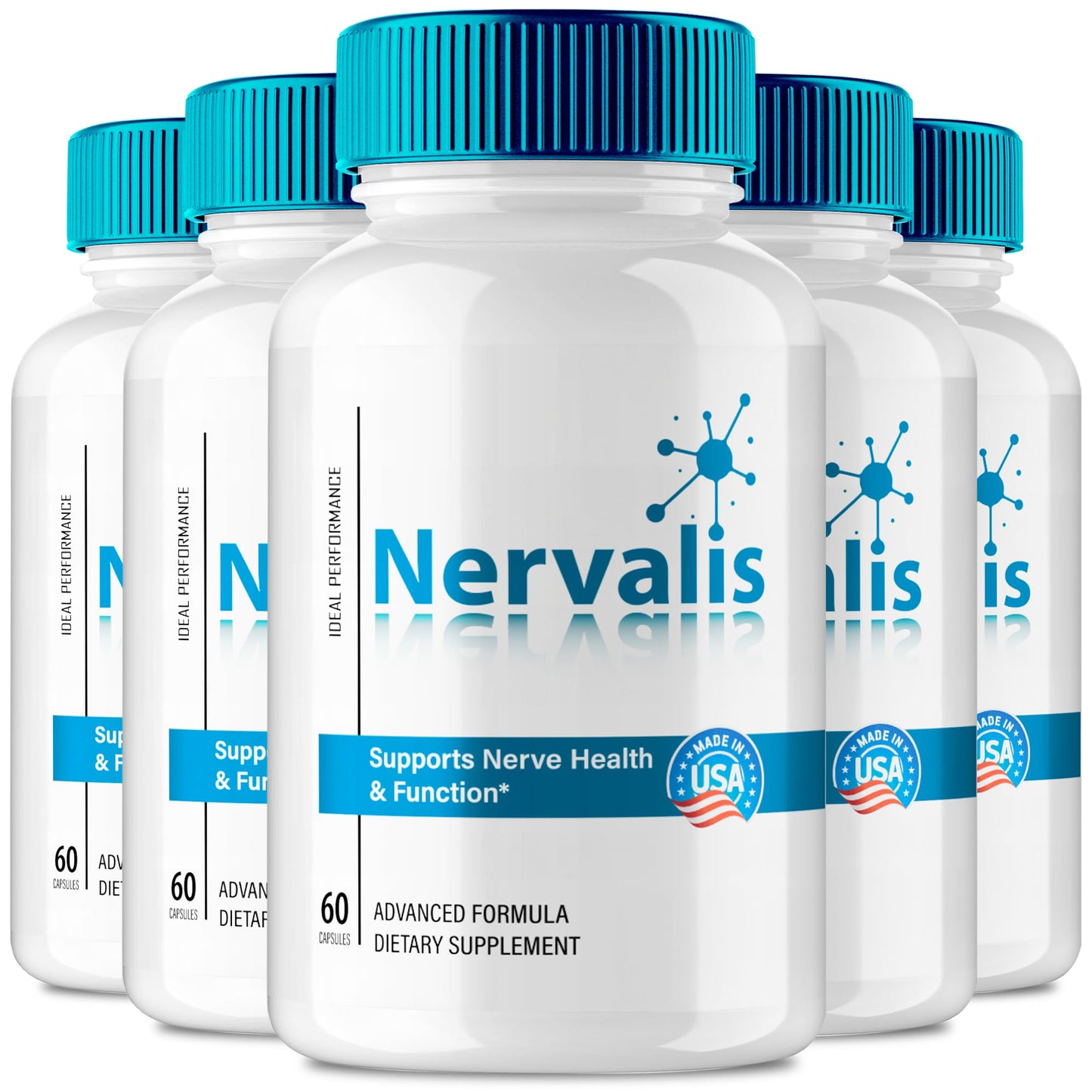 IDEAL PERFORMANCE Nervalis Nerve Supplement 300 Capsules