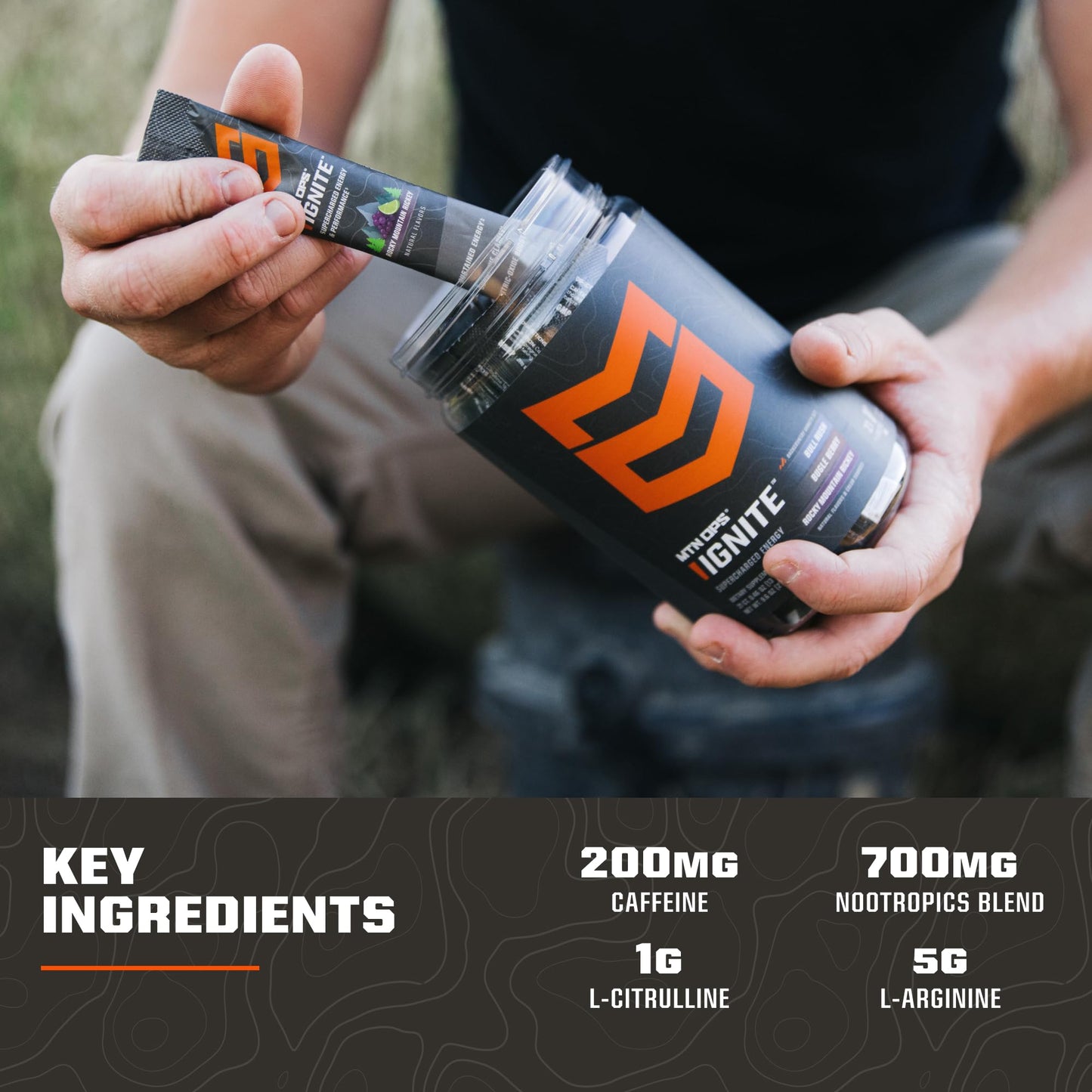 MTN OPS Ignite Energy Powder 9.66