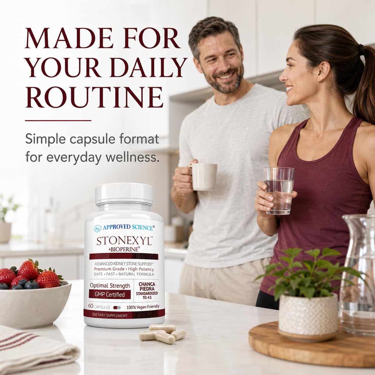 Approved Science Stonexyl 60 Capsules