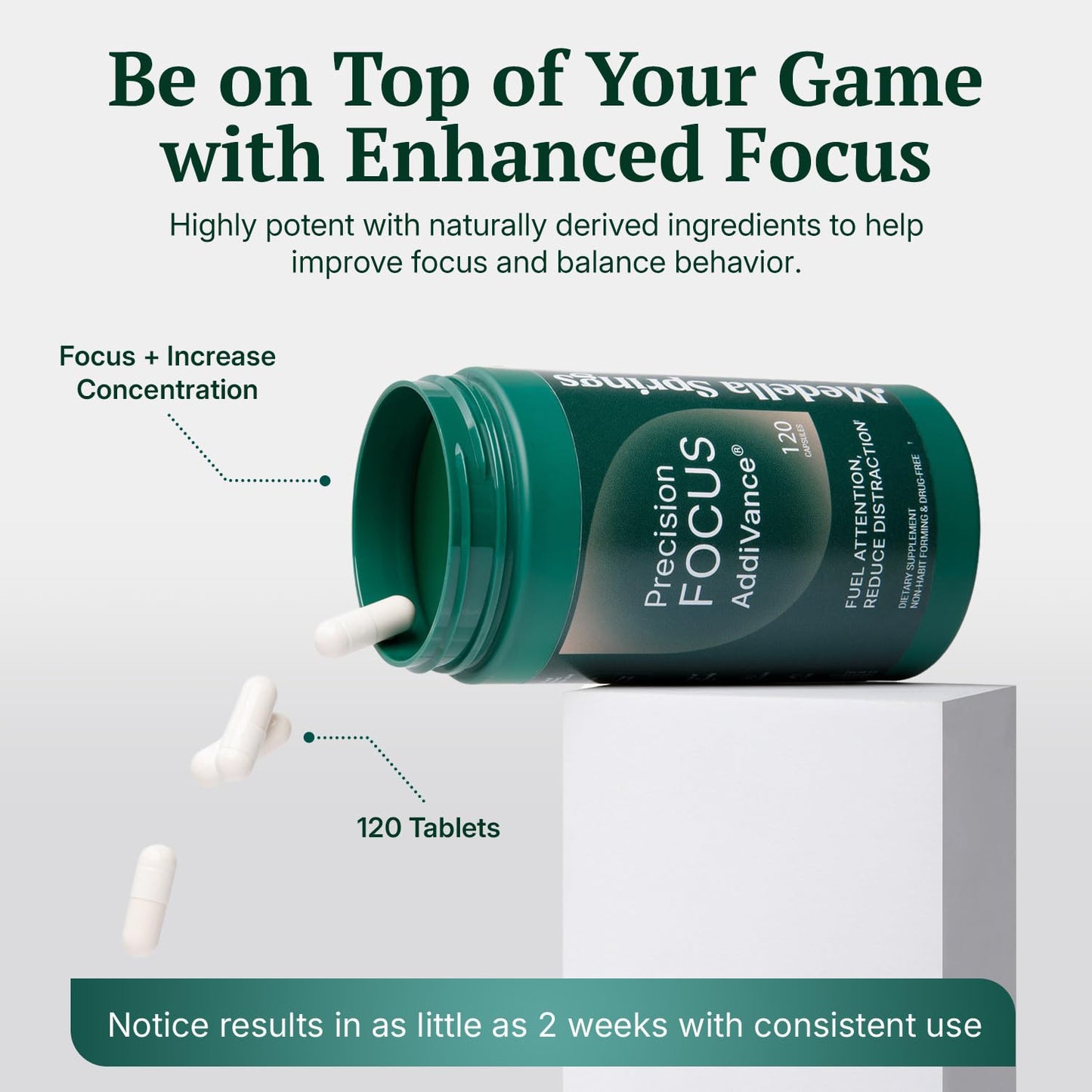 Medella Naturals AddiVance Capsule 120 Capsules
