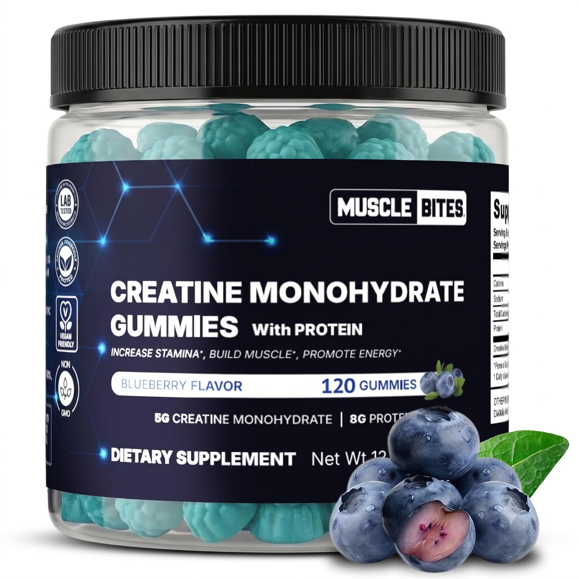 MuscleBites Creatine Monohydrate Gummy 120