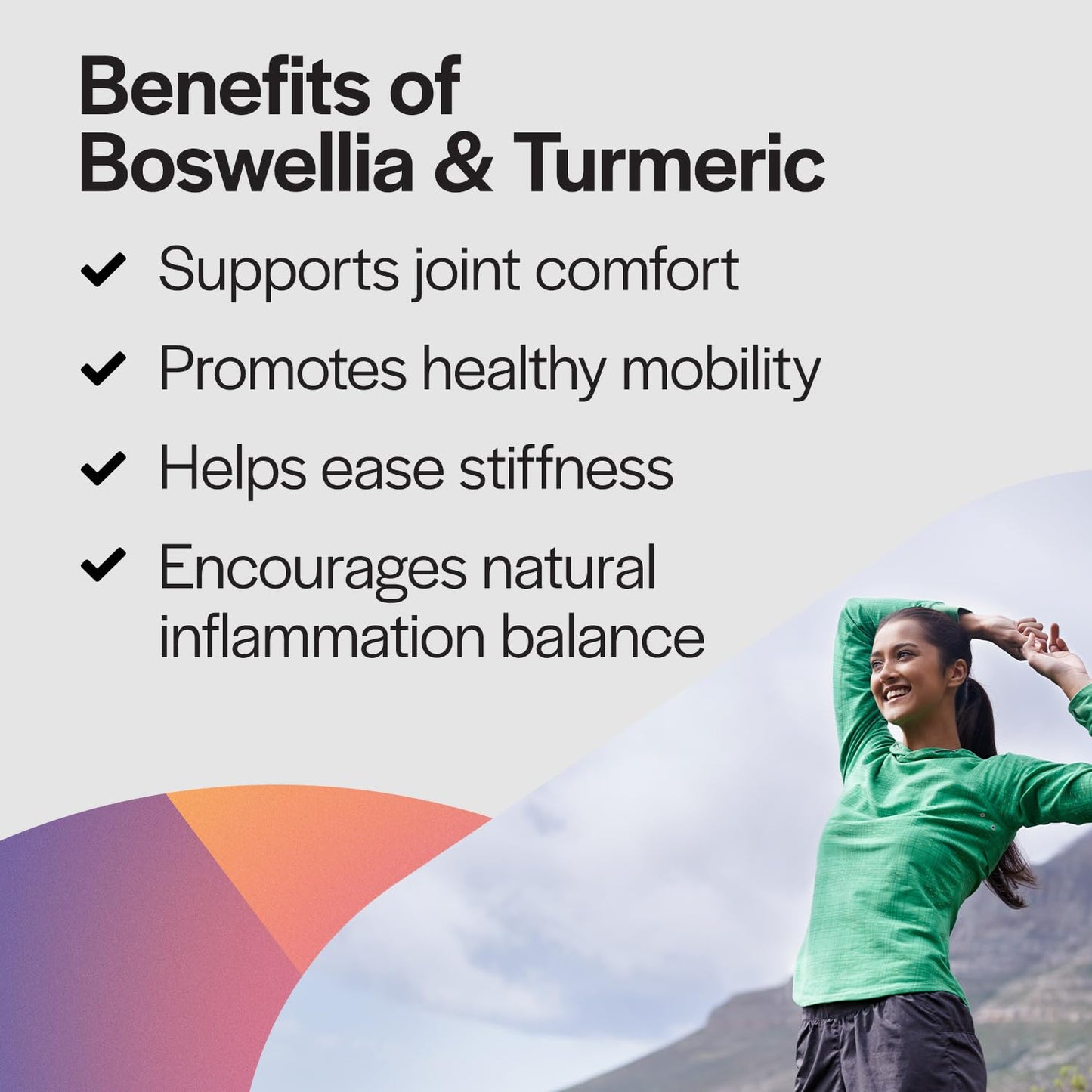 PureFormulas Boswellia Turmeric Supplements for Joint Health & Immune Support, 120 Tablets