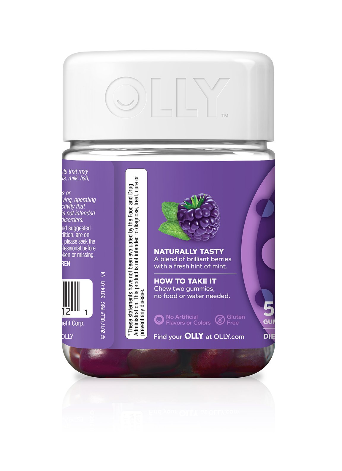 OLLY Restful Sleep Gummy Supplement 50 Count