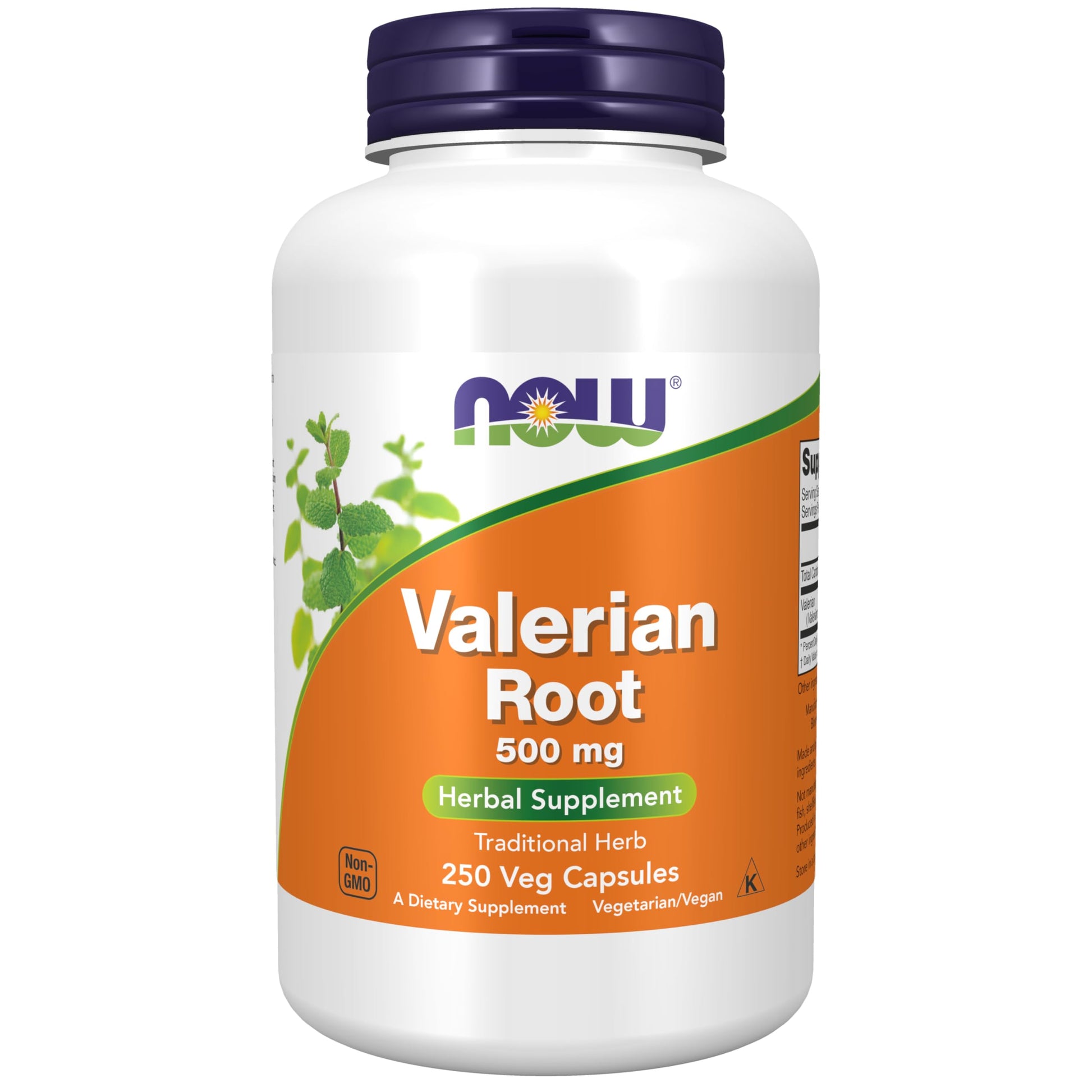 NOW Foods Valerian Root (Valeriana officinalis) Herbal Supplement, Veg Capsules, 250