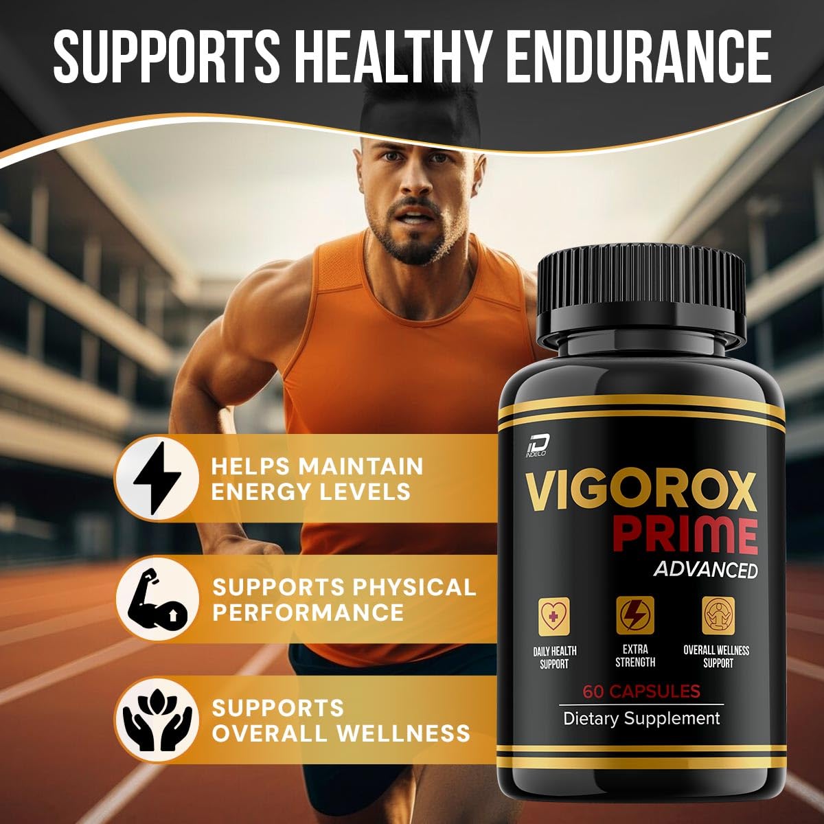Indelo Vigorox Prime Advanced Capsule, 60 Capsules