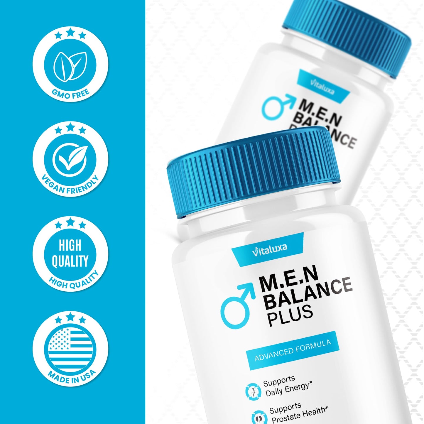 Vitaluxa Men Balance Plus Capsules, 300 Capsules