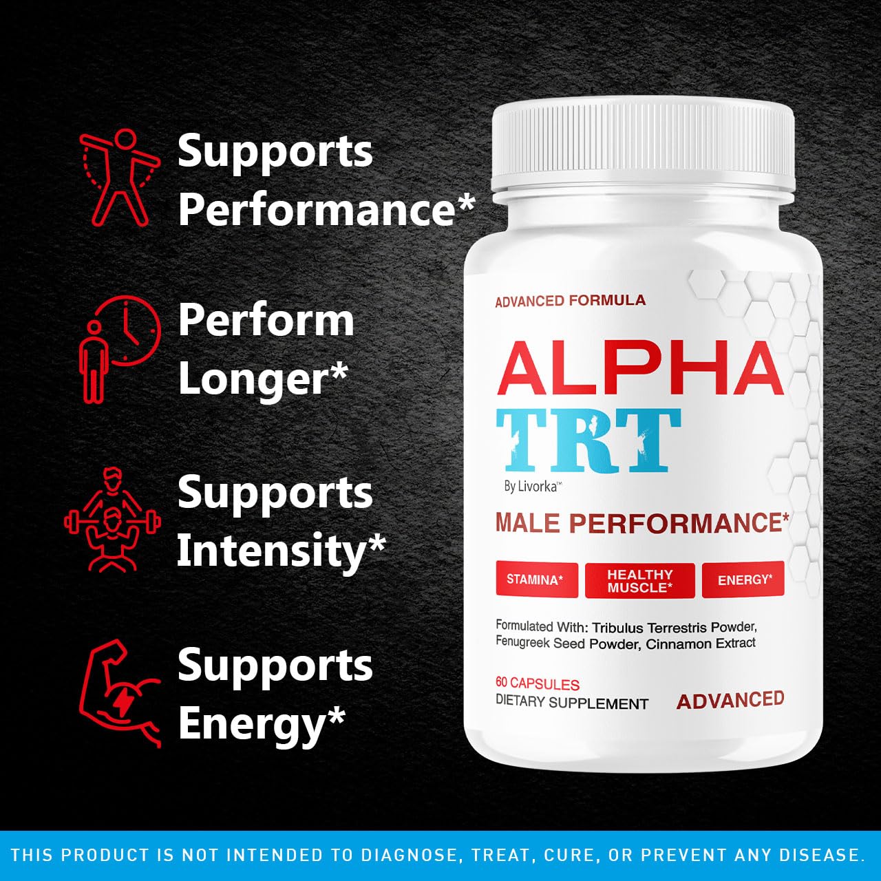 LIVORKA Alpha TRT Capsules 120 Capsules