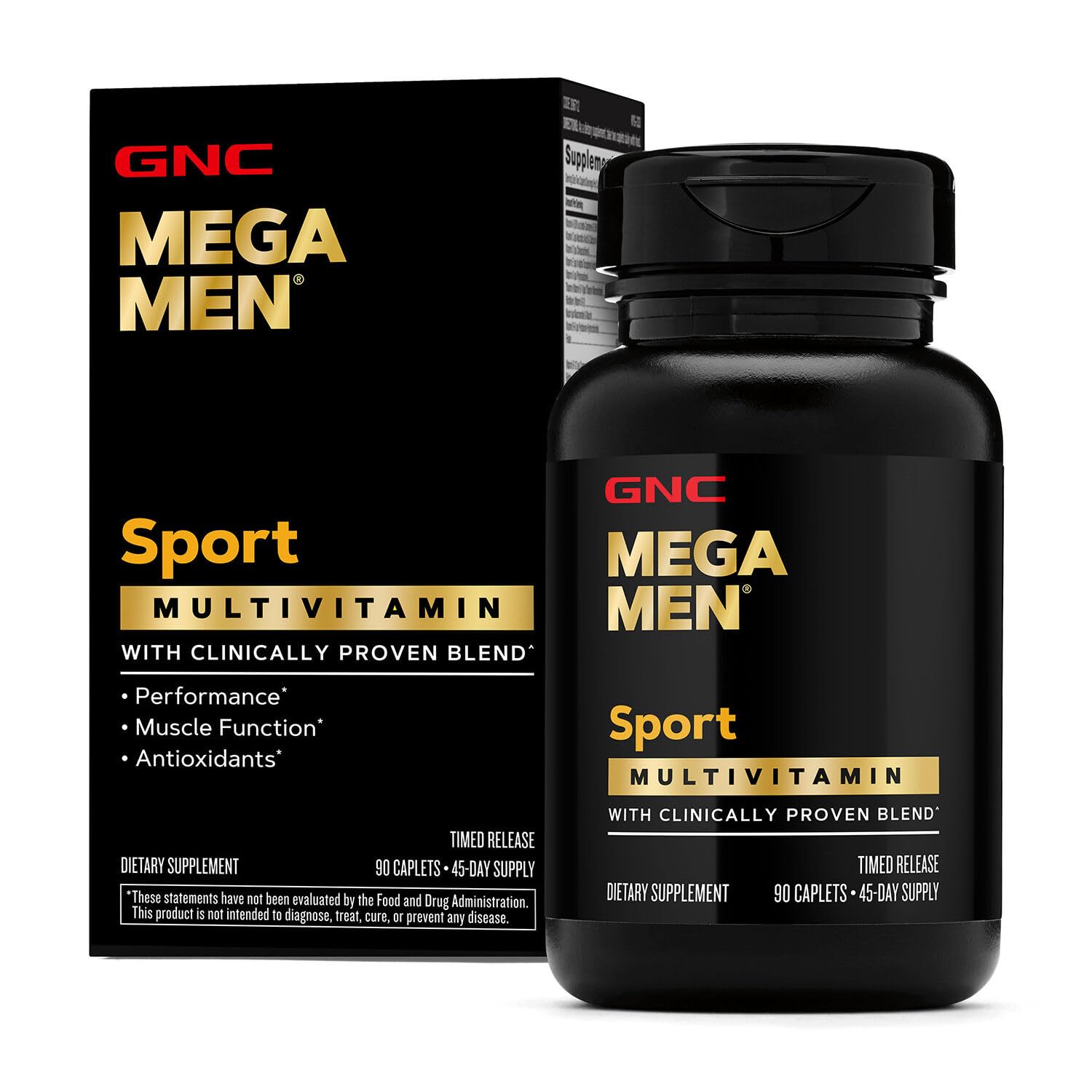 GNC Mega Men Sport Multivitamin for Men Capsule 90 Count