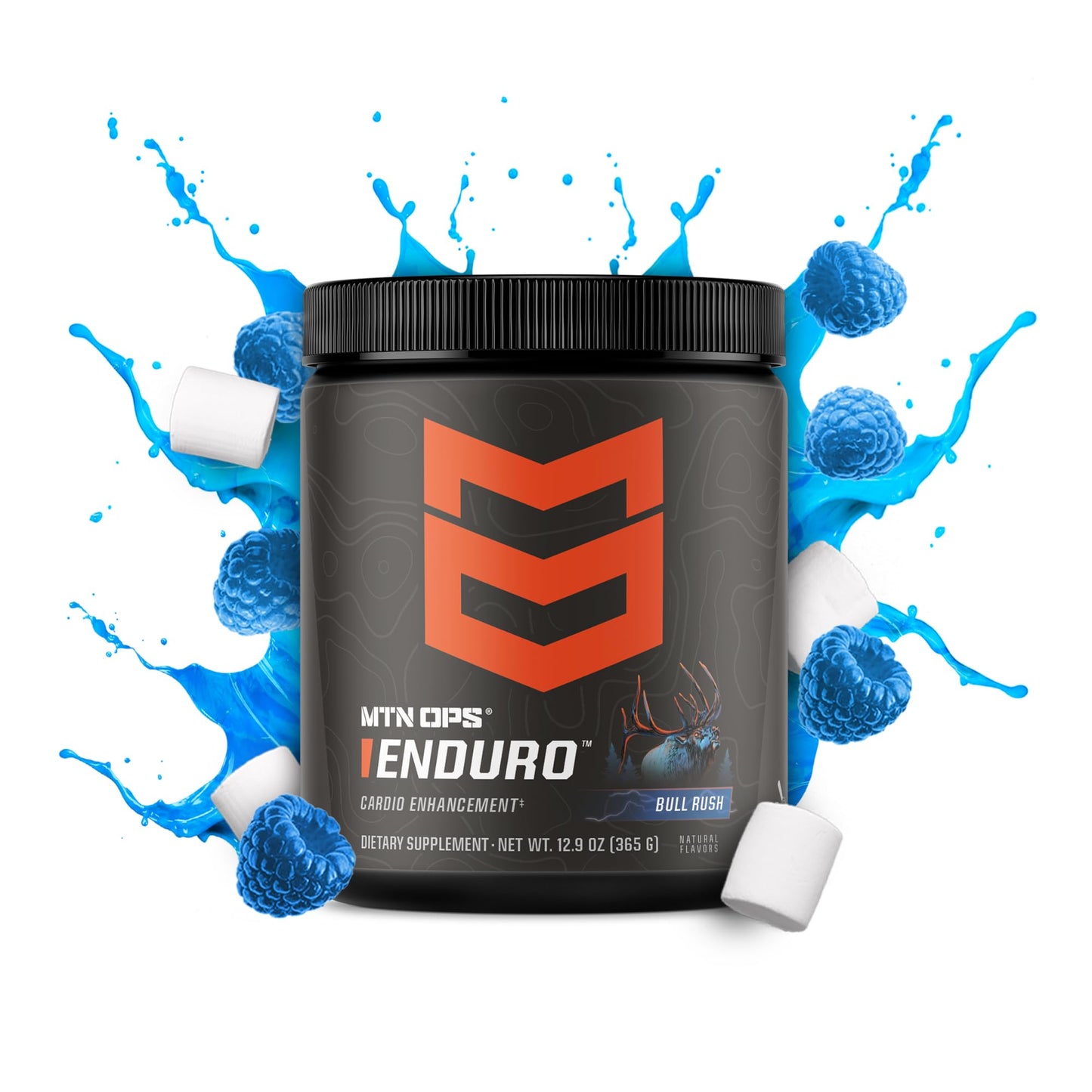 MTN OPS Enduro Nitric Oxide Pre Workout Powder 11.6 Ounce