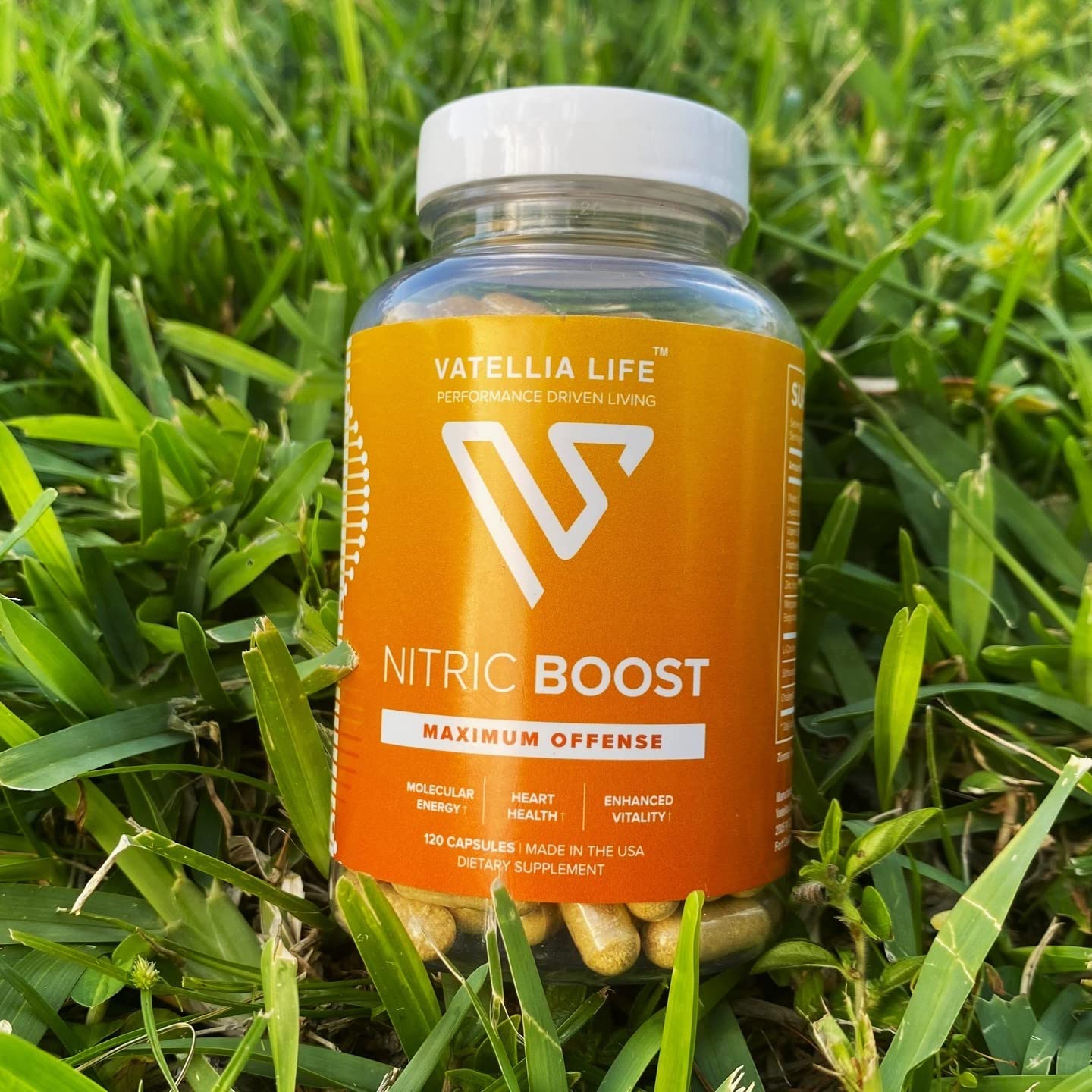 Vatellia Life Nitric Boost Capsules 120 Count