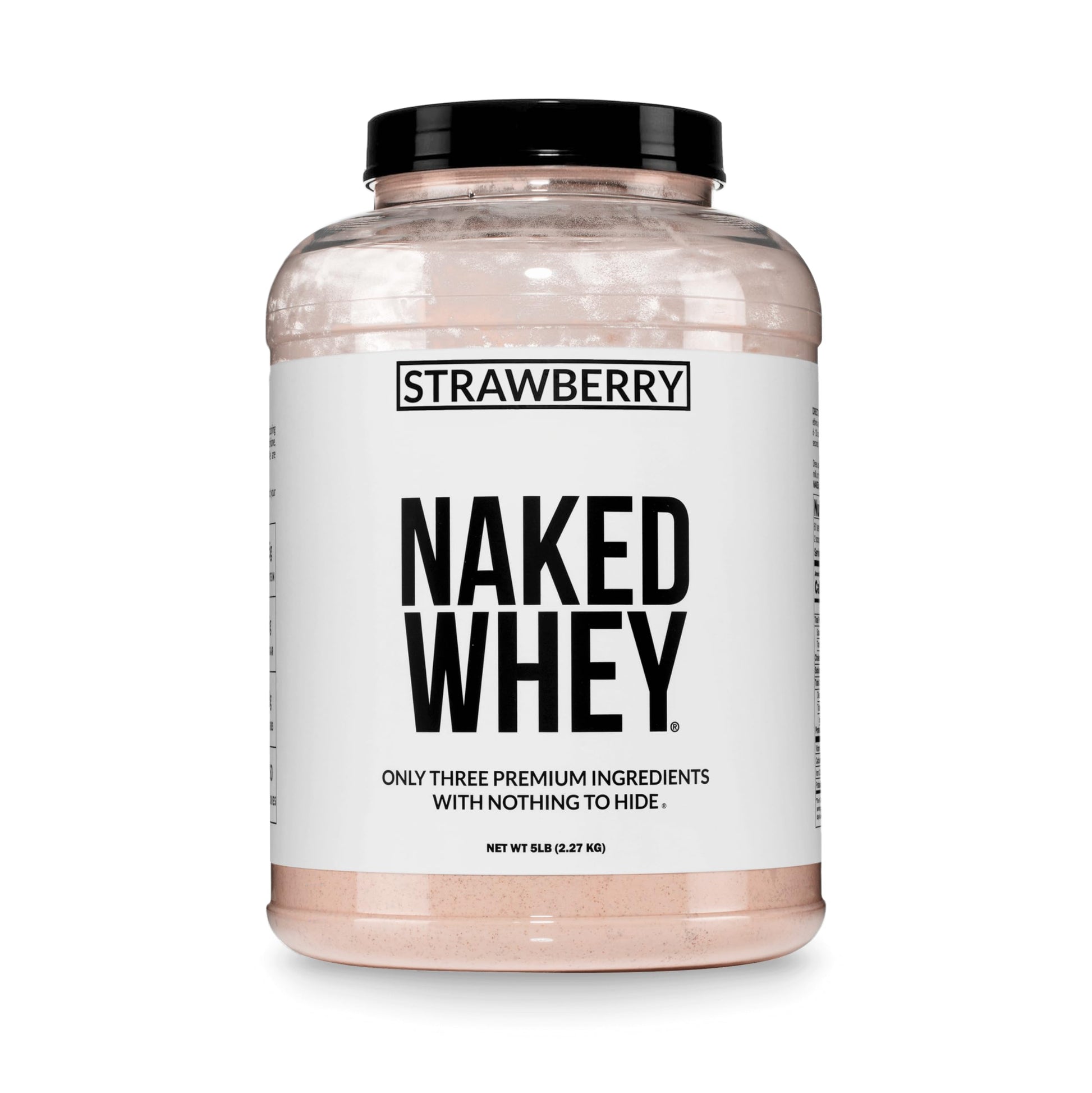 NAKED Strawberry Whey Protein Powder 80 Servings