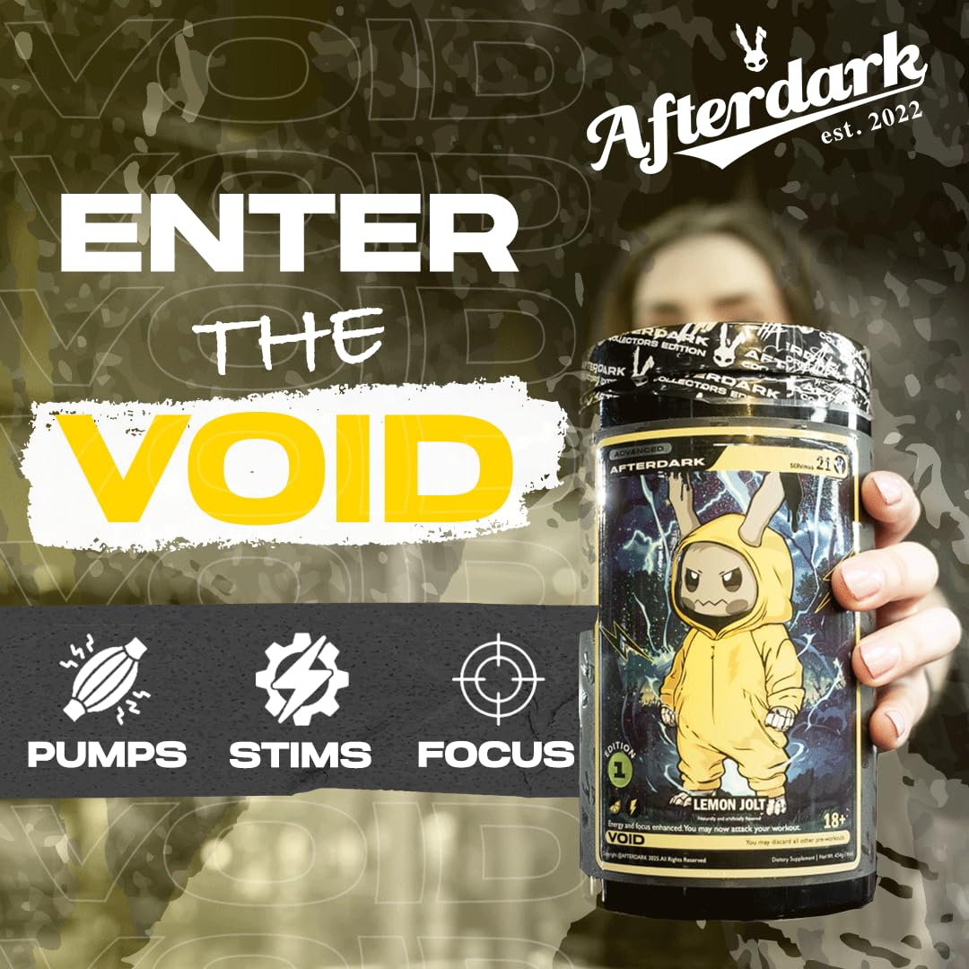 AFTERDARK INHUMAN Void Pre-Workout Powder 20.9527 Servings
