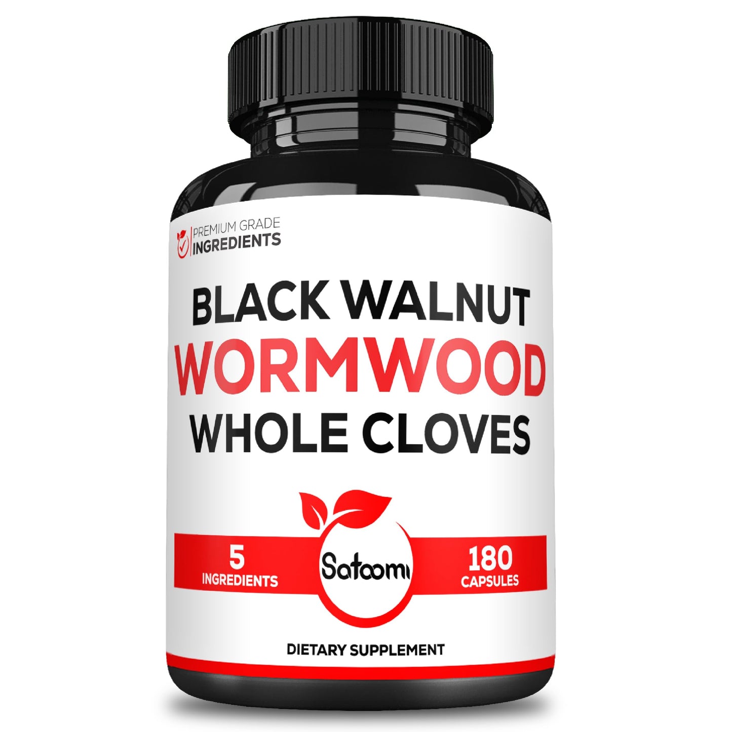 Satoomi 5 in 1 Wormwood Capsules - 180 Count