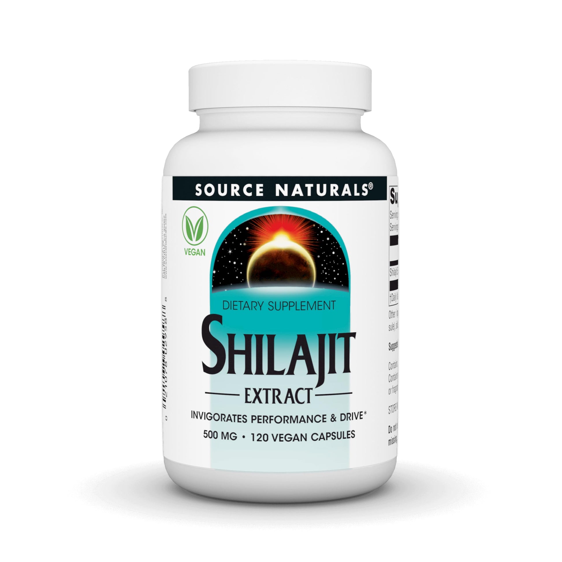 Source Naturals Shilajit Extract Capsule, 500 mg, 120 Capsules