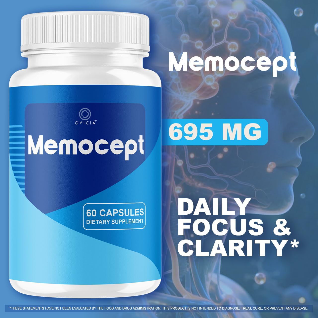 OVICIA Memocept Capsules 60 Count