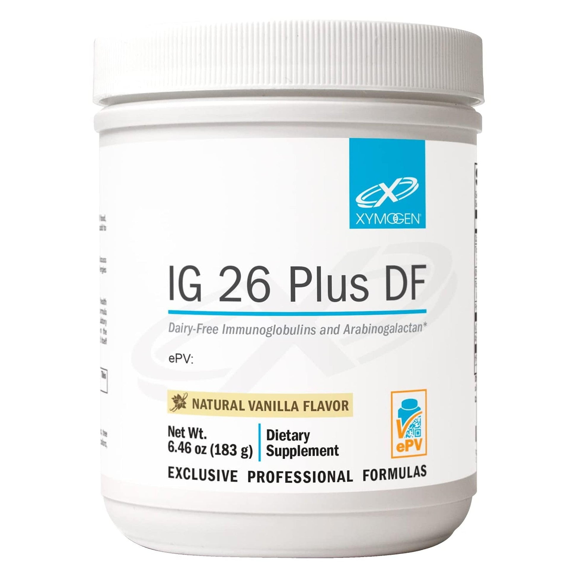 XYMOGEN IG 26 Plus DF Dairy-Free Immunoglobulin Powder 6.46 oz