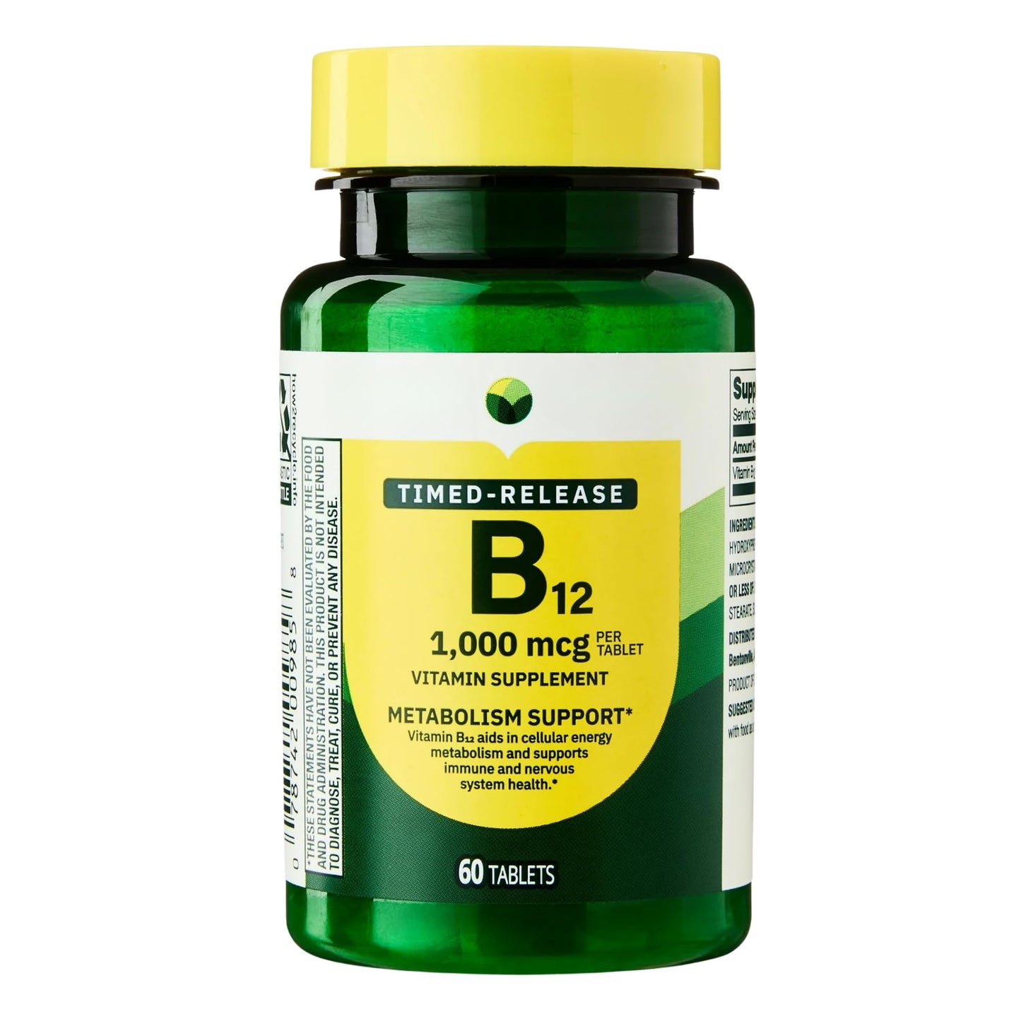 KP+ Vitamin B12 1,000 mcg Timed-Release Tablet, 60 Tablets
