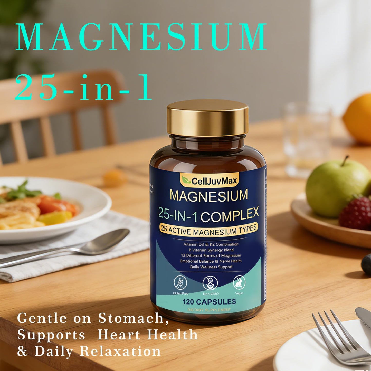 PBZPBZ 25-in-1 Magnesium Complex 120 Gummies