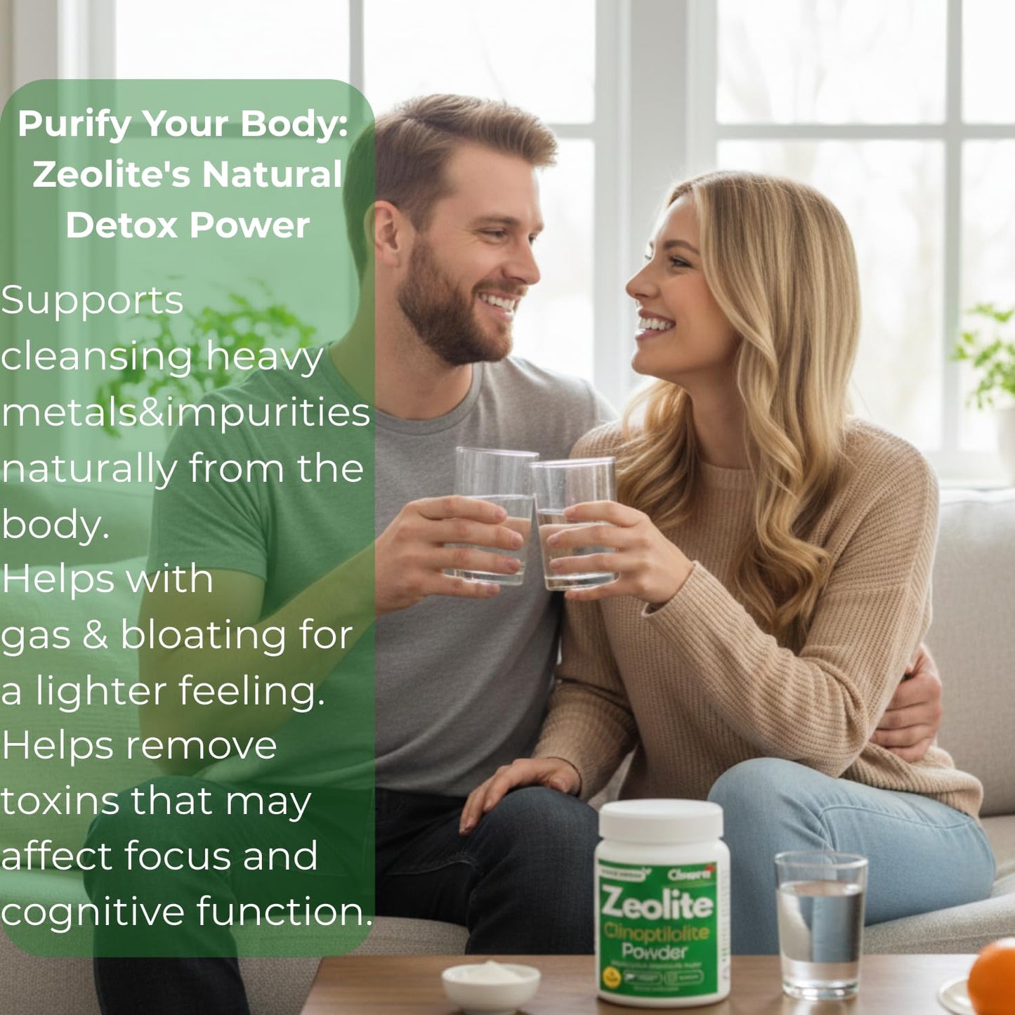 Clinora Zeolite Detox Powder 16