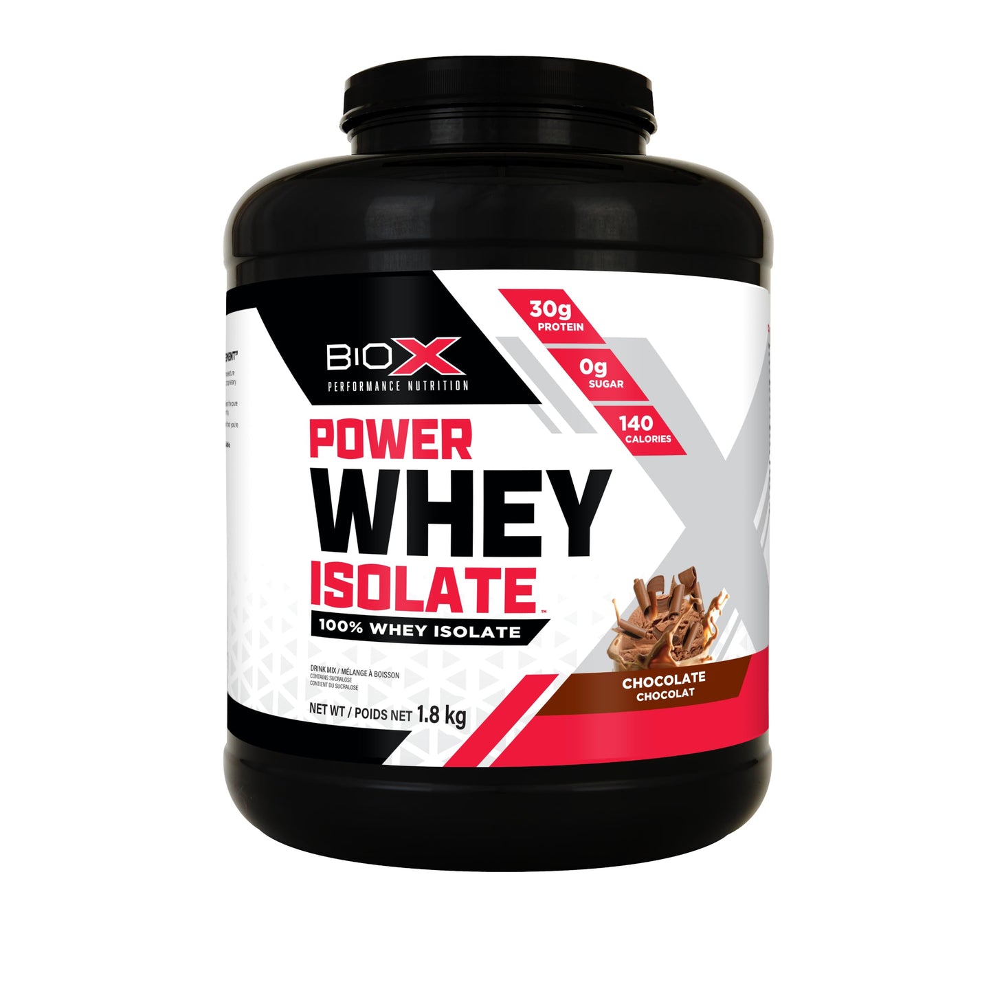 BIOX PERFORMANCE NUTRITION Power Whey Isolate Protein Powder, 64 Servings