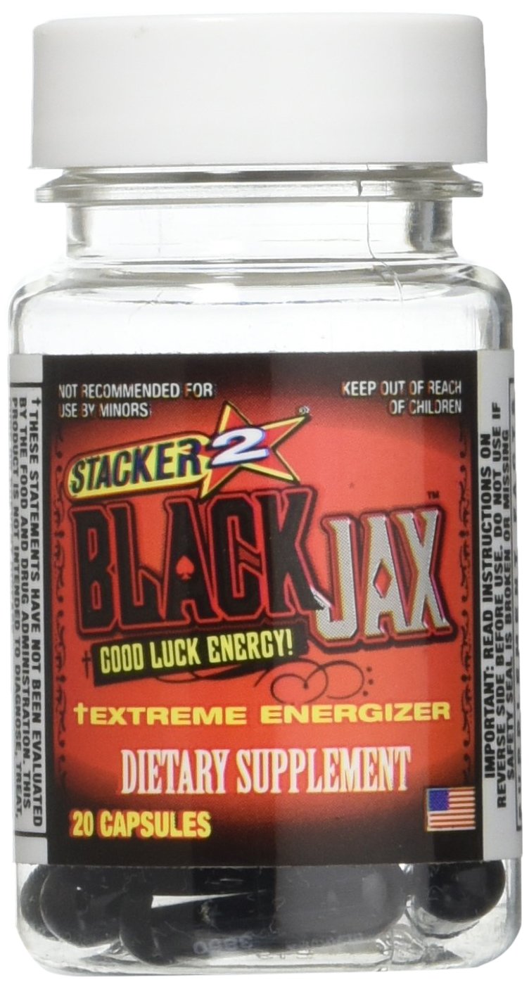 STACKER 2 Black Jax 20 Capsules