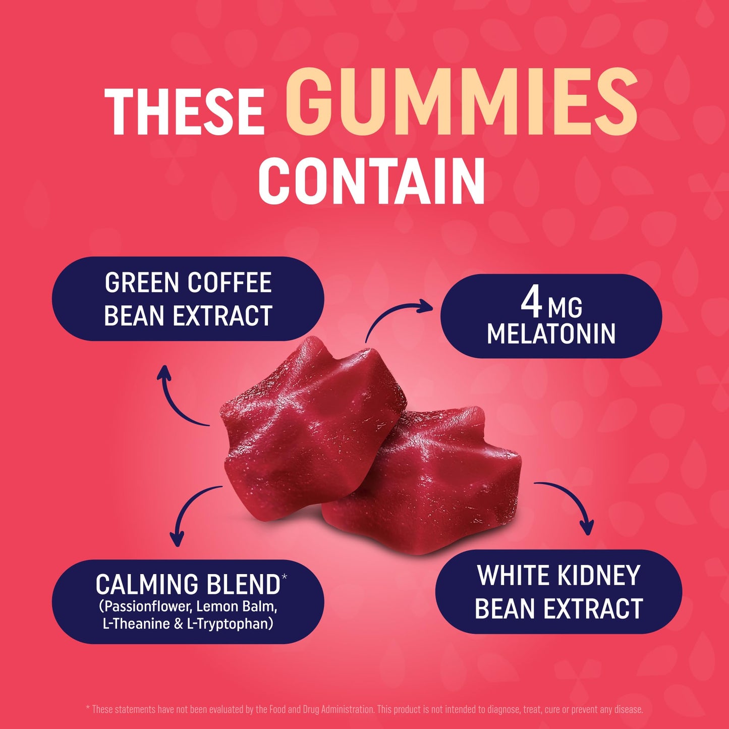 MAV NUTRITION Night Time Fat Burner Gummies with Melatonin 60 Gummies