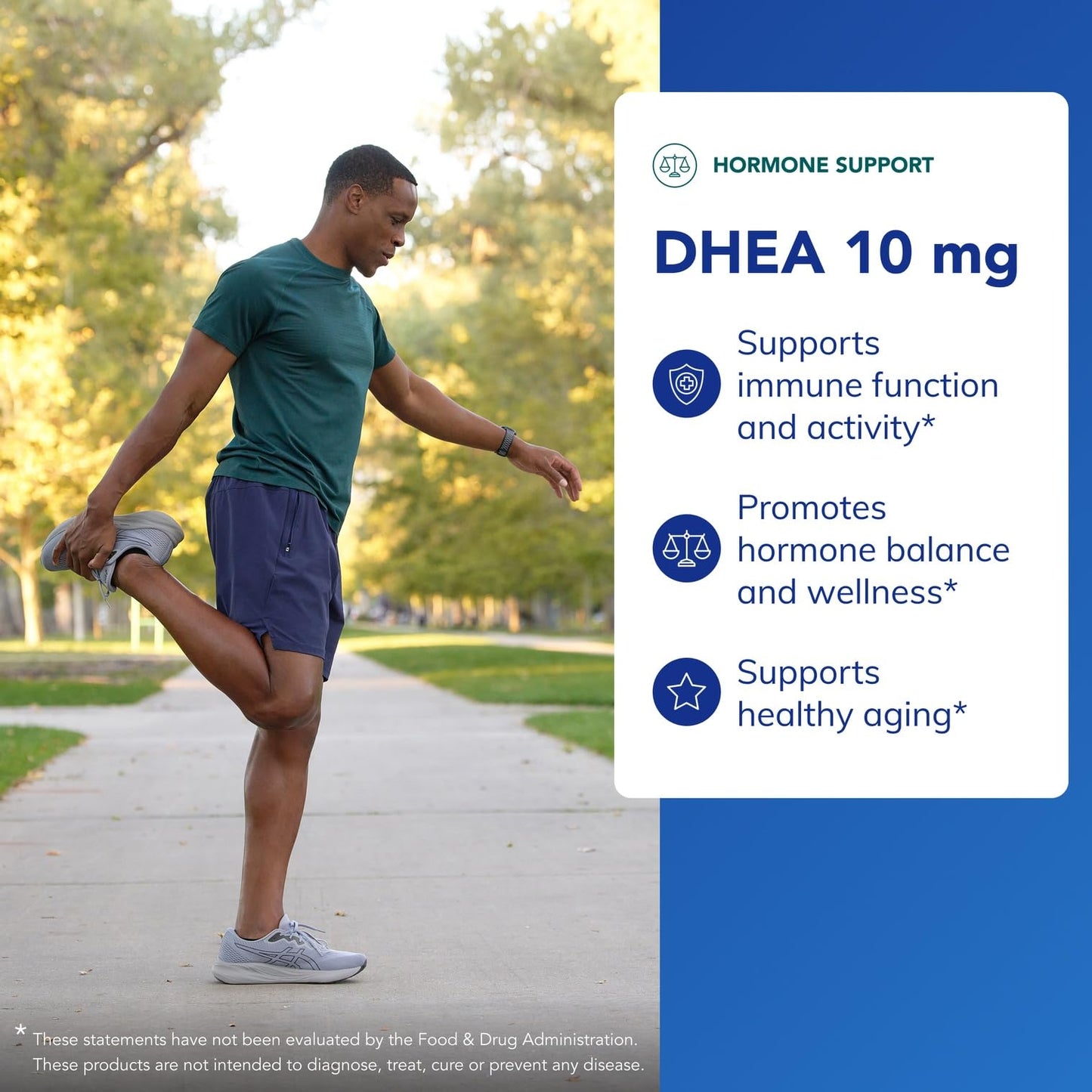 Pure Encapsulations DHEA 10 mg Adrenal Support Capsule, 180 Capsules