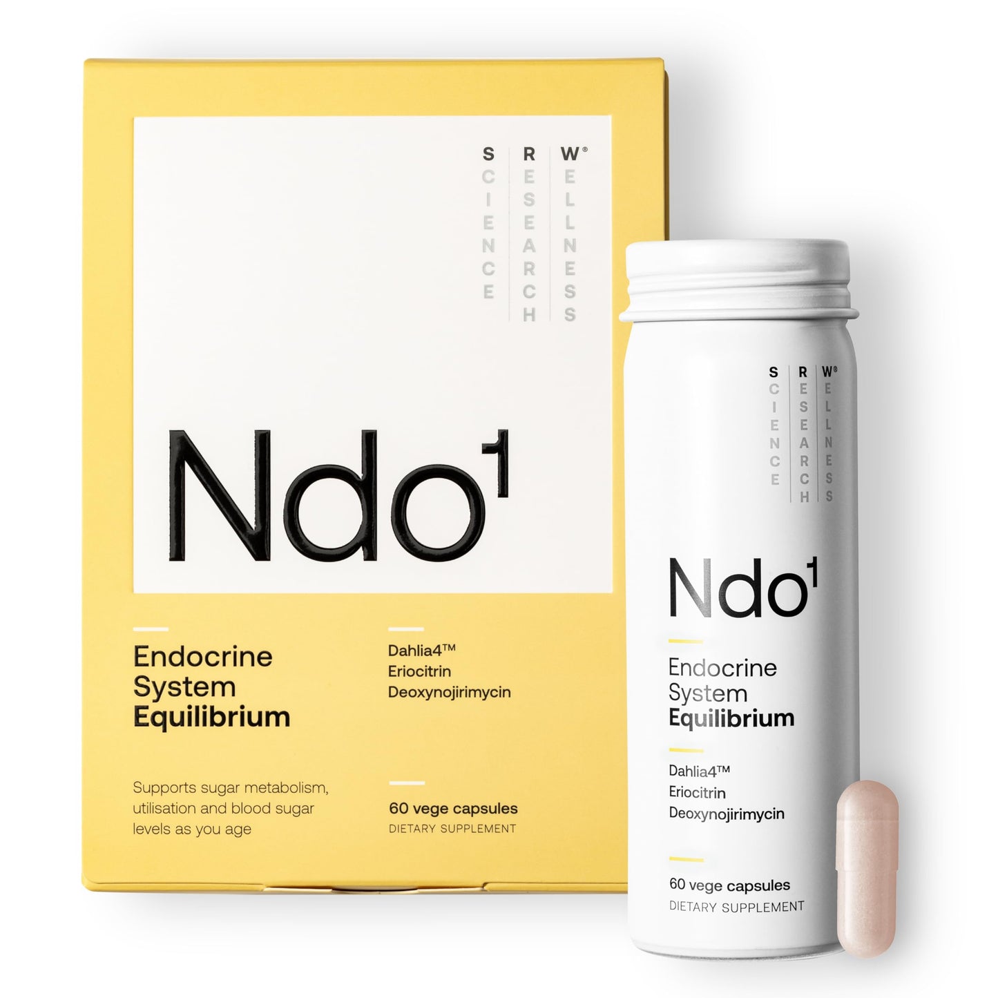 SRW Ndo Equilibrium Vege Capsules 60