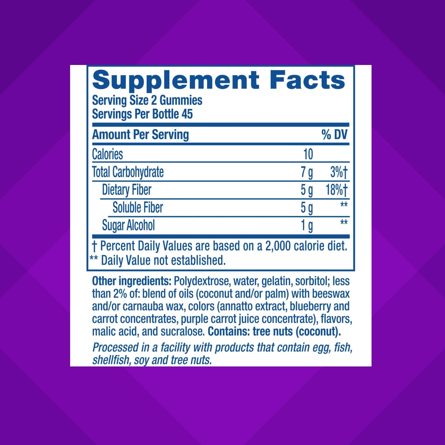 Vitafusion Fiber Well Gummies 90 Count