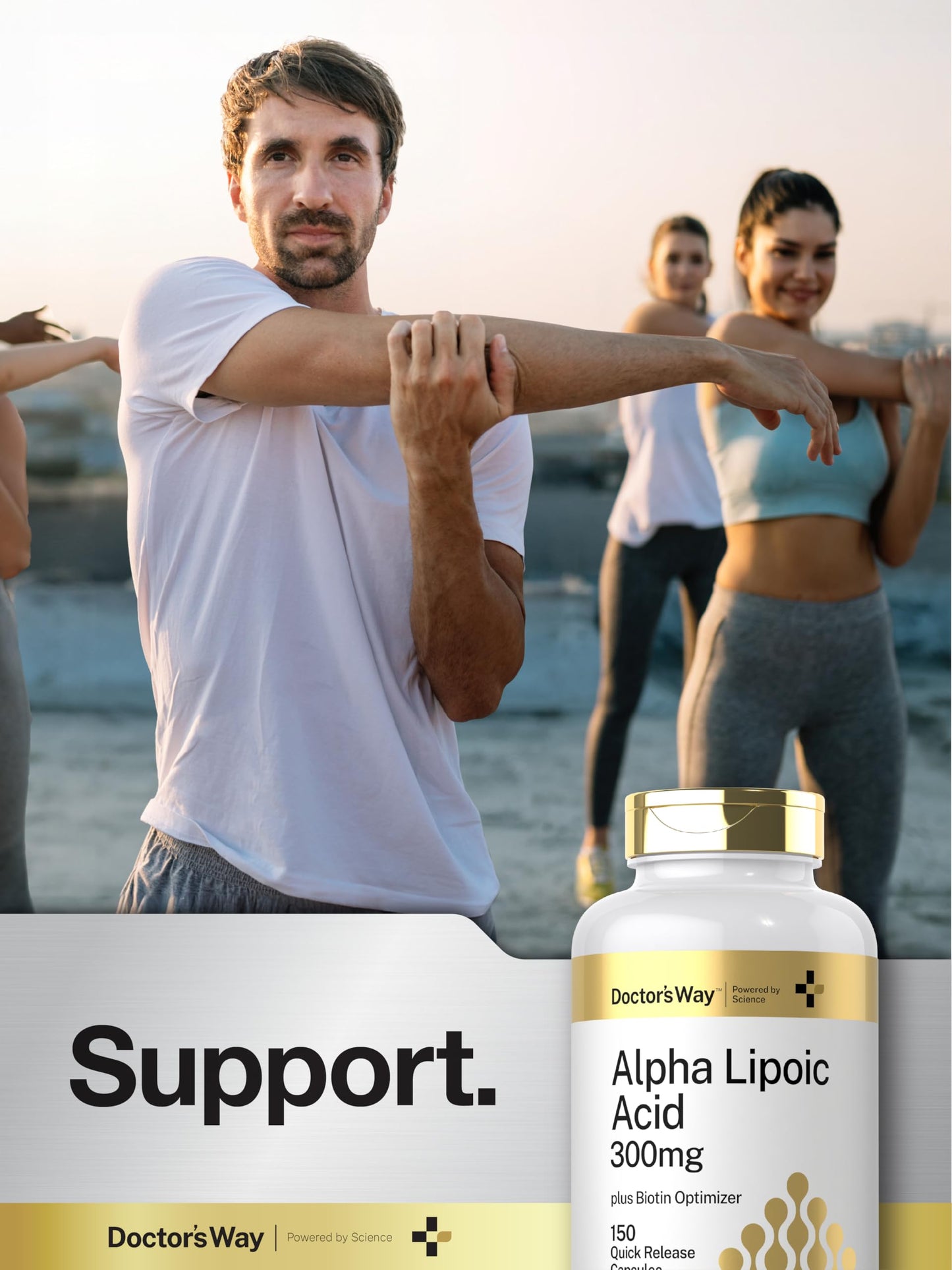 Doctor's Way Alpha Lipoic Acid 300mg Capsule, 150 Capsules