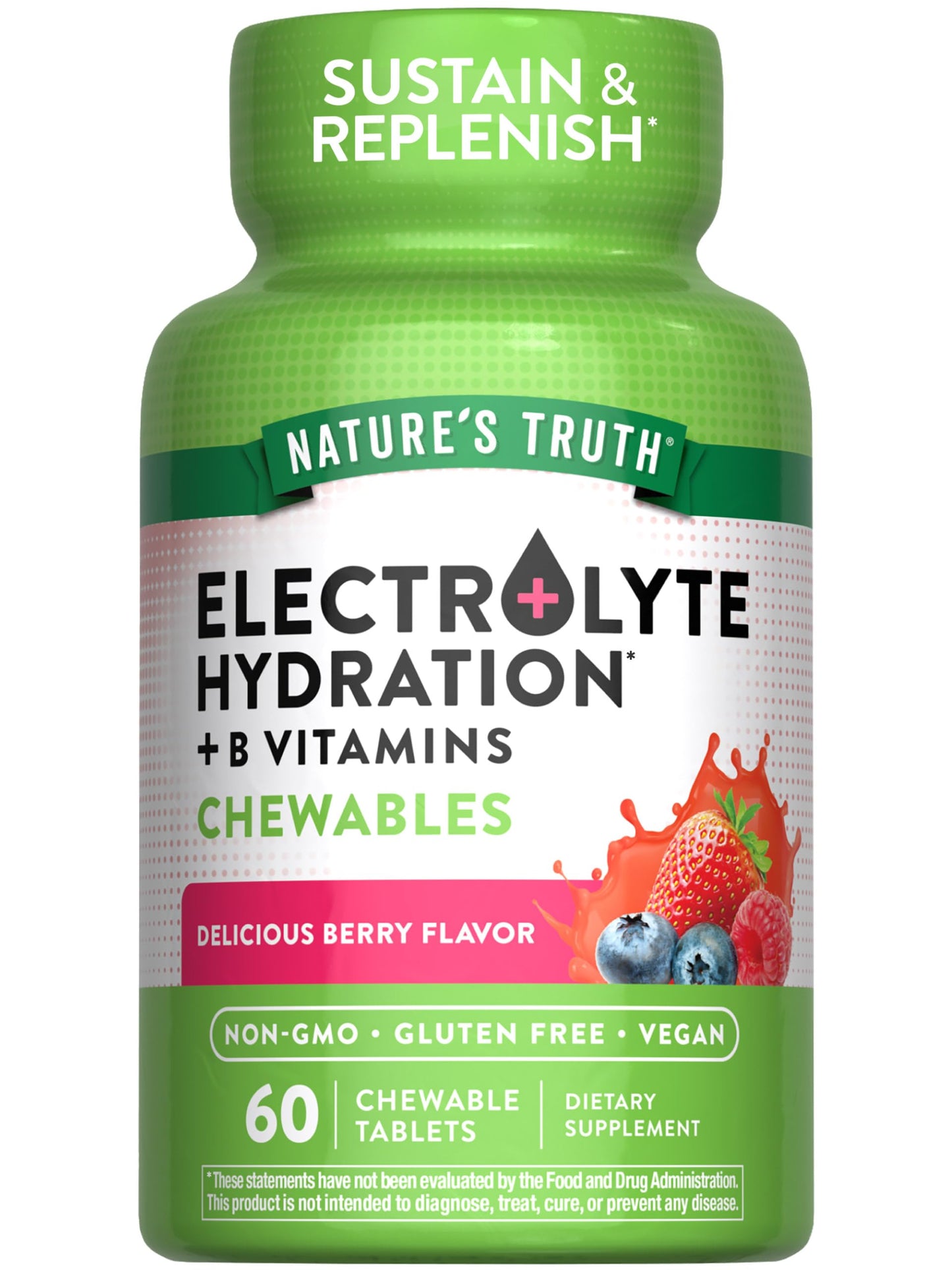 Nature's Truth Electrolyte Tablets (Tablet Chewable), 60 Count