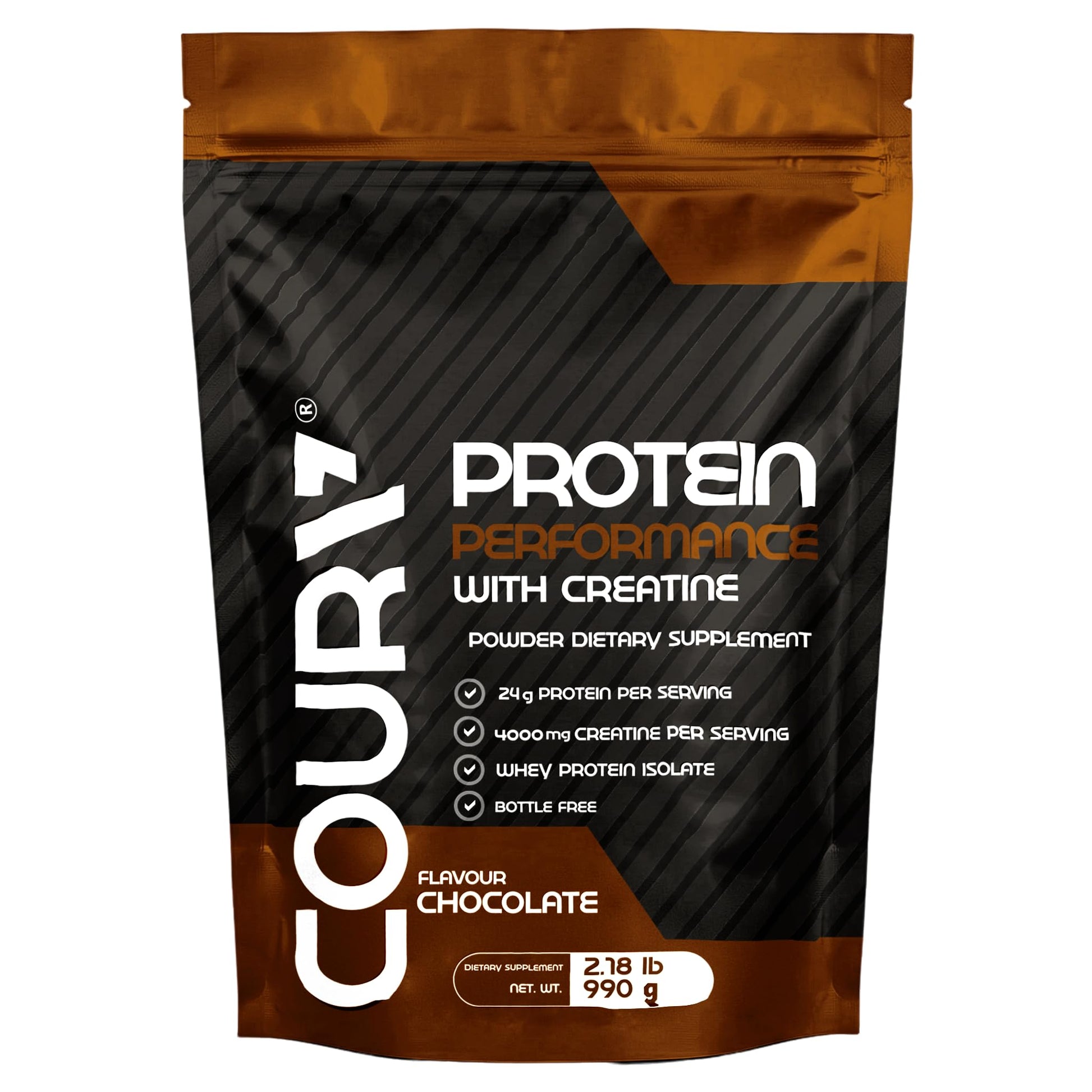 COURA Protein Performance Powder with Creatine, 990g