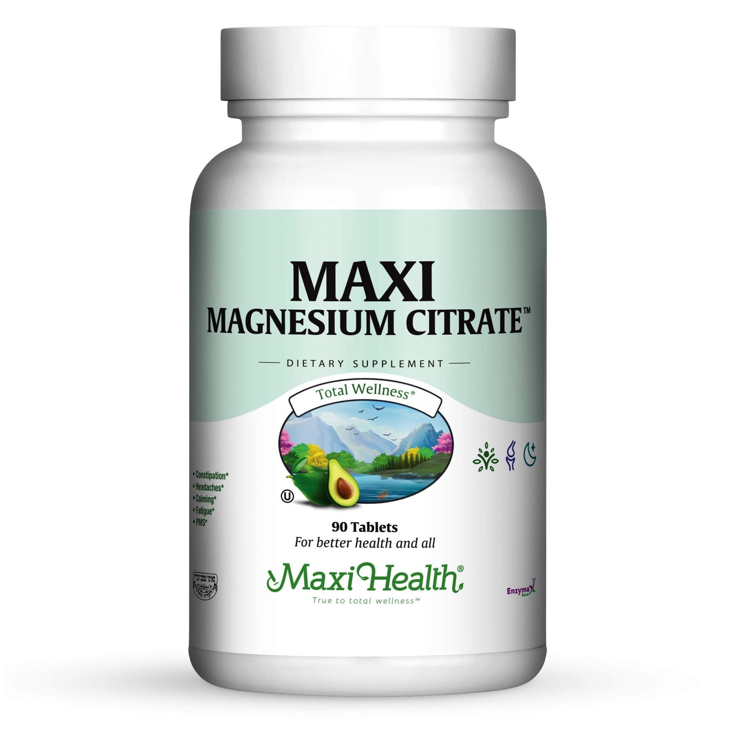 Maxi Health Magnesium Citrate Supplement 90 Tablets