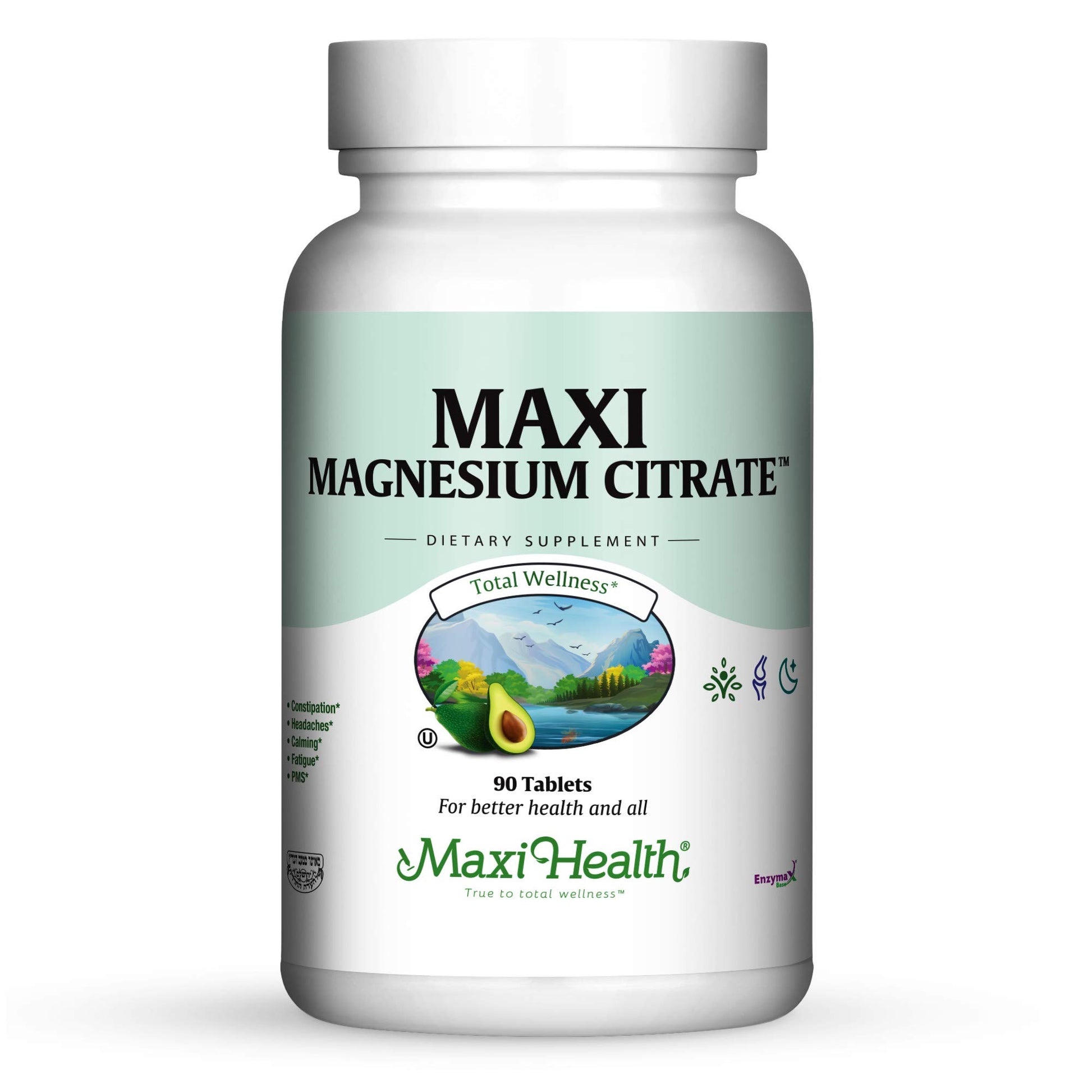 Maxi Health Magnesium Citrate Supplement 90 Tablets