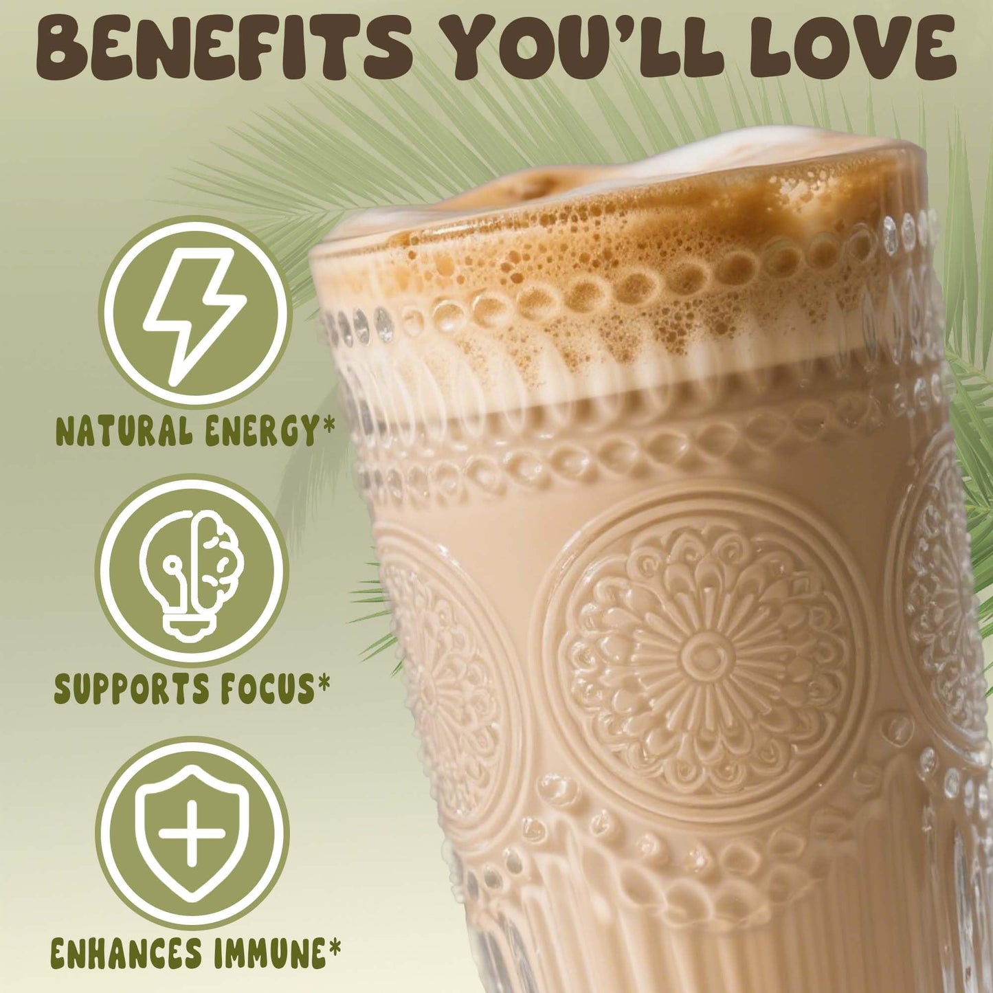 NUTRATASTE HEALTHIER CHOICE RICHER TASTE 15-in-1 Mushroom Coconut Creamer Powder 6.35 oz