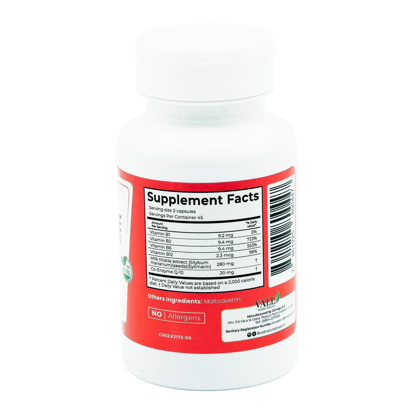 Vall Natural Products HepaLive Forte Capsule 1 Count