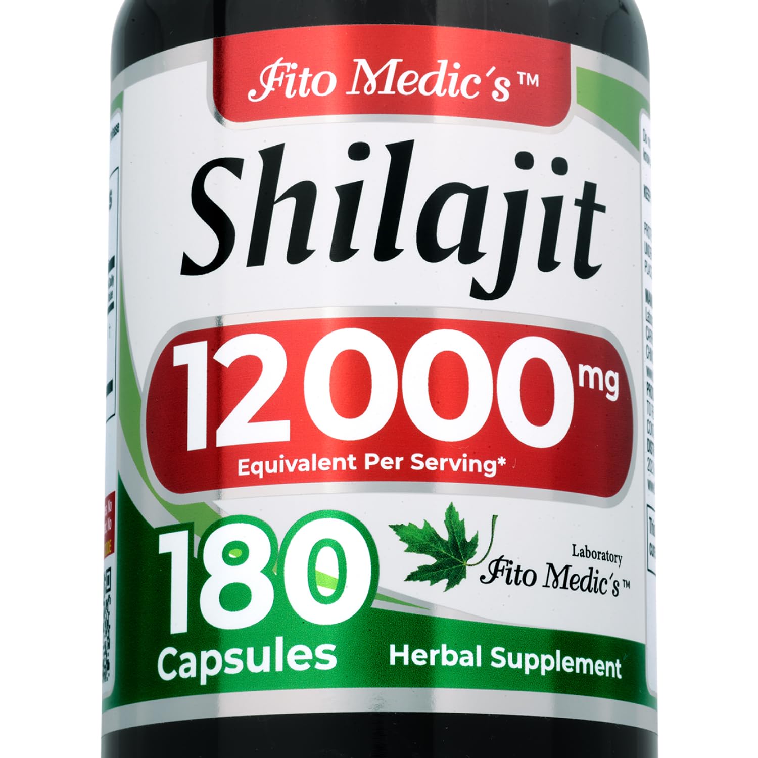 FITO MEDIC'S Shilajit Capsules 180 Count