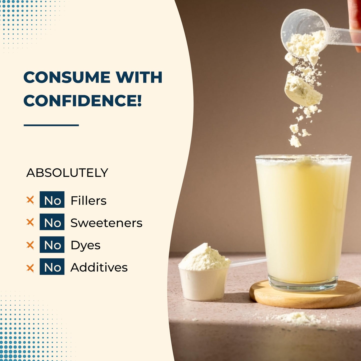 Sandhu's Bovine Colostrum with Collagen Powder, 18.41 oz