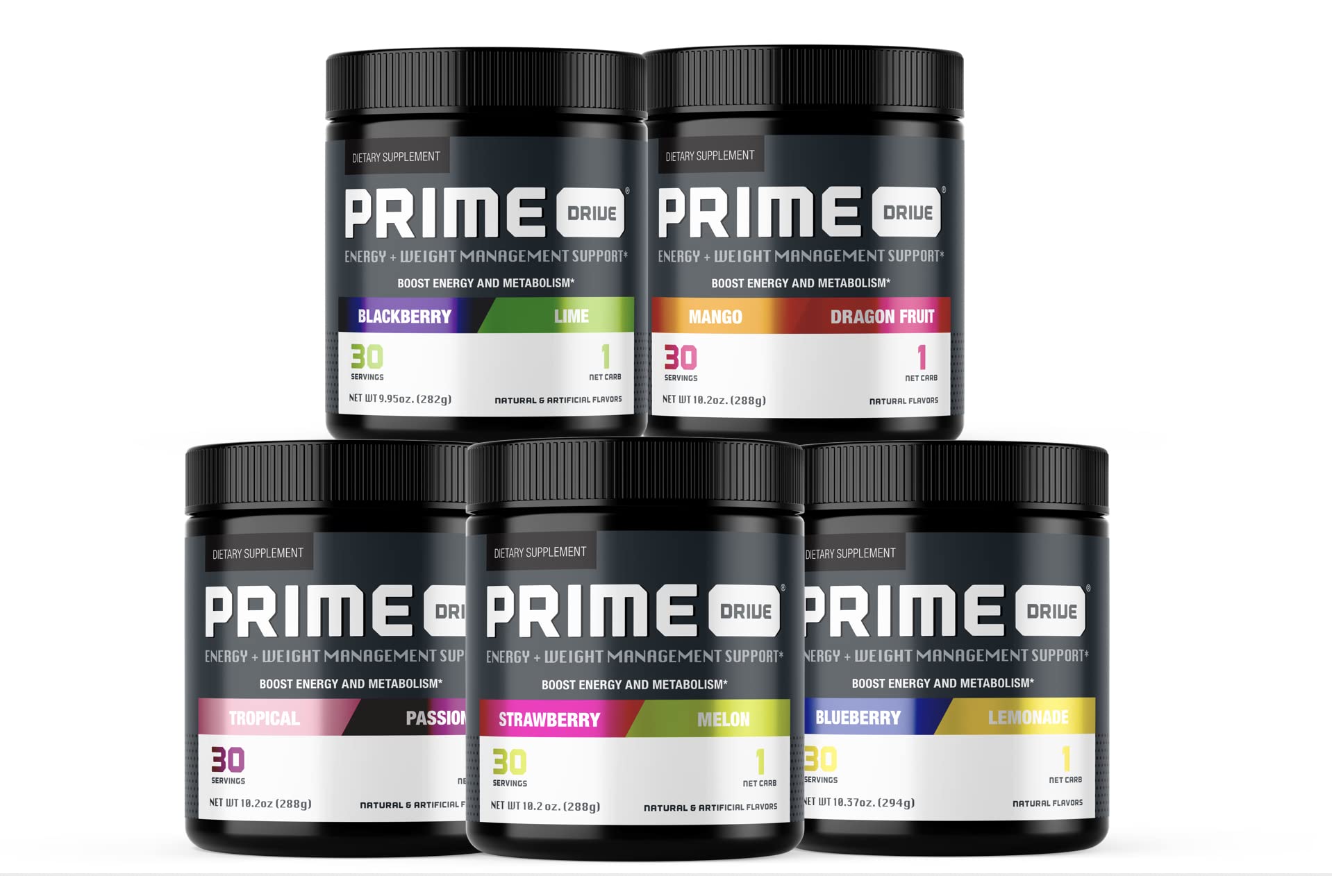 Prime Drive Variety 5 Pack Powder 56