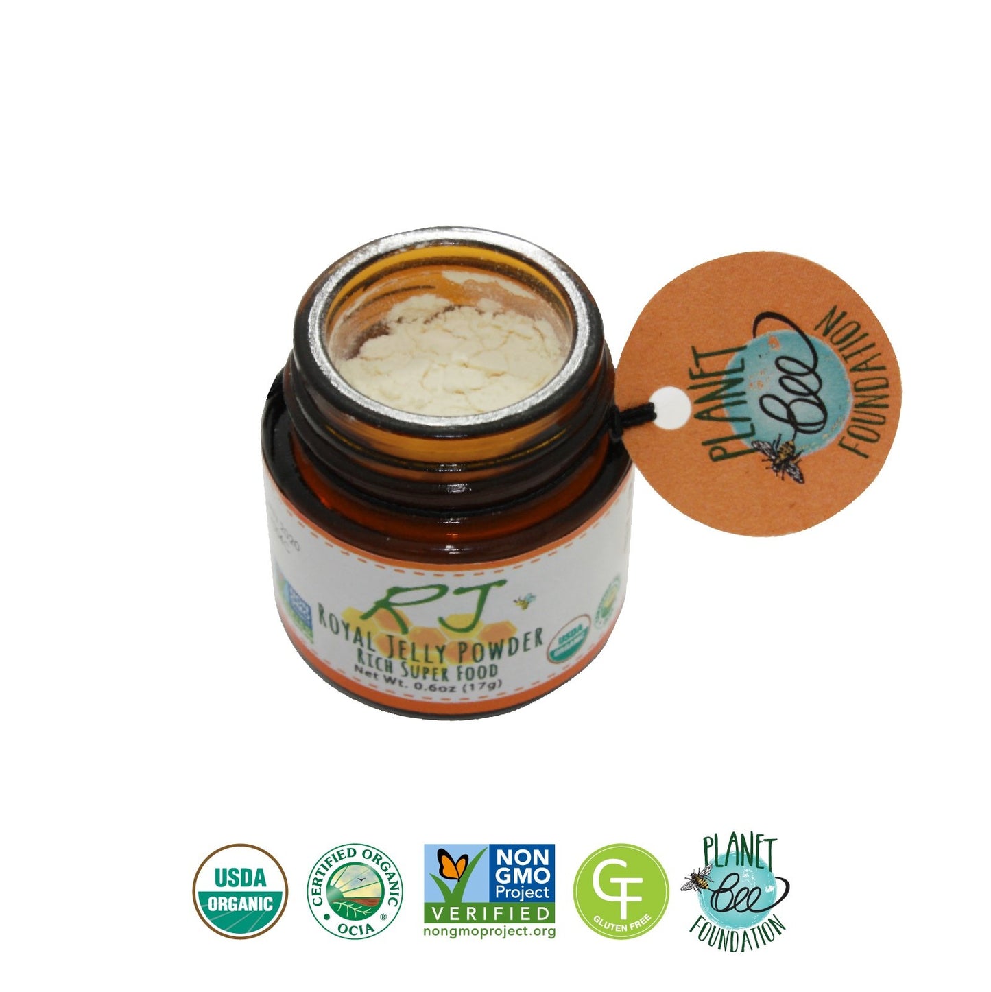 Greenbow Organic Royal Jelly Powder 3X Concentrated 0.6 oz