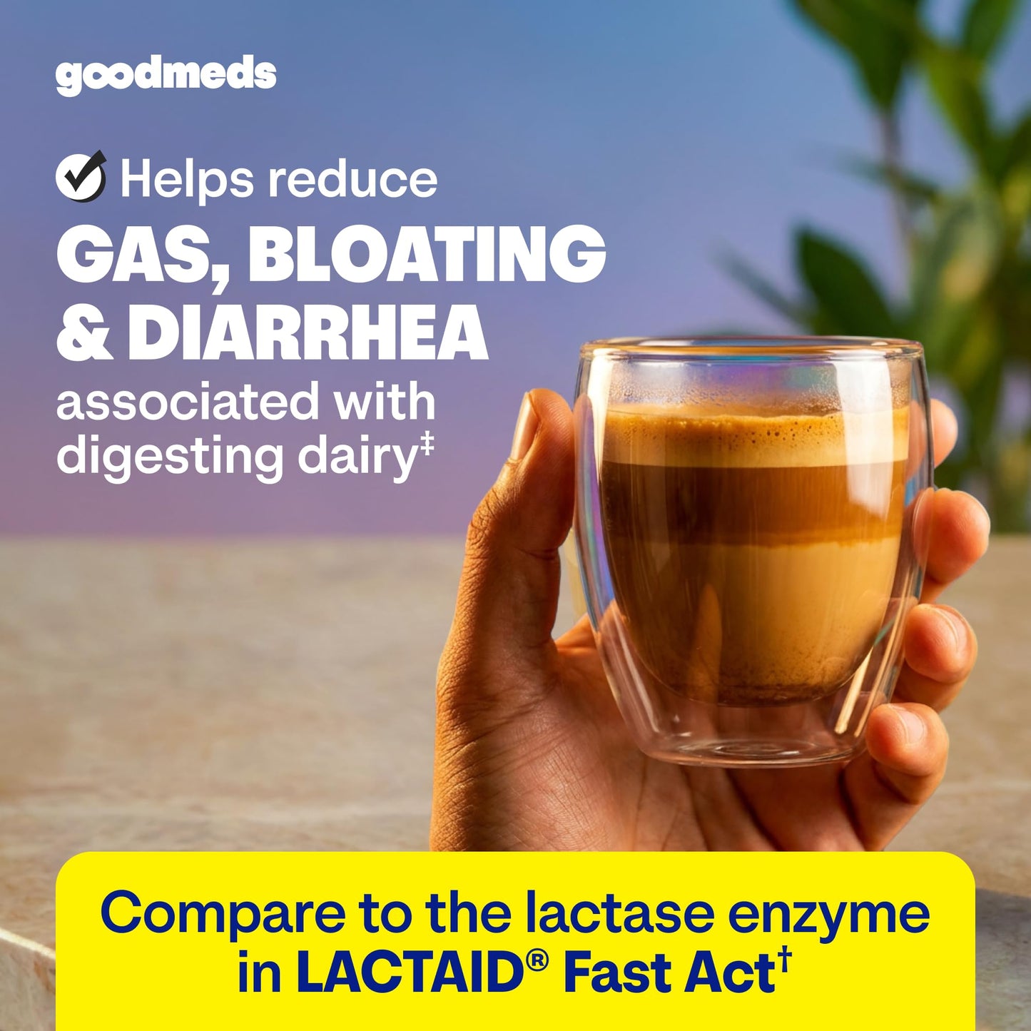 GoodMeds Fast Acting Dairy Relief Lactase Enzymes Softgels 90 Count