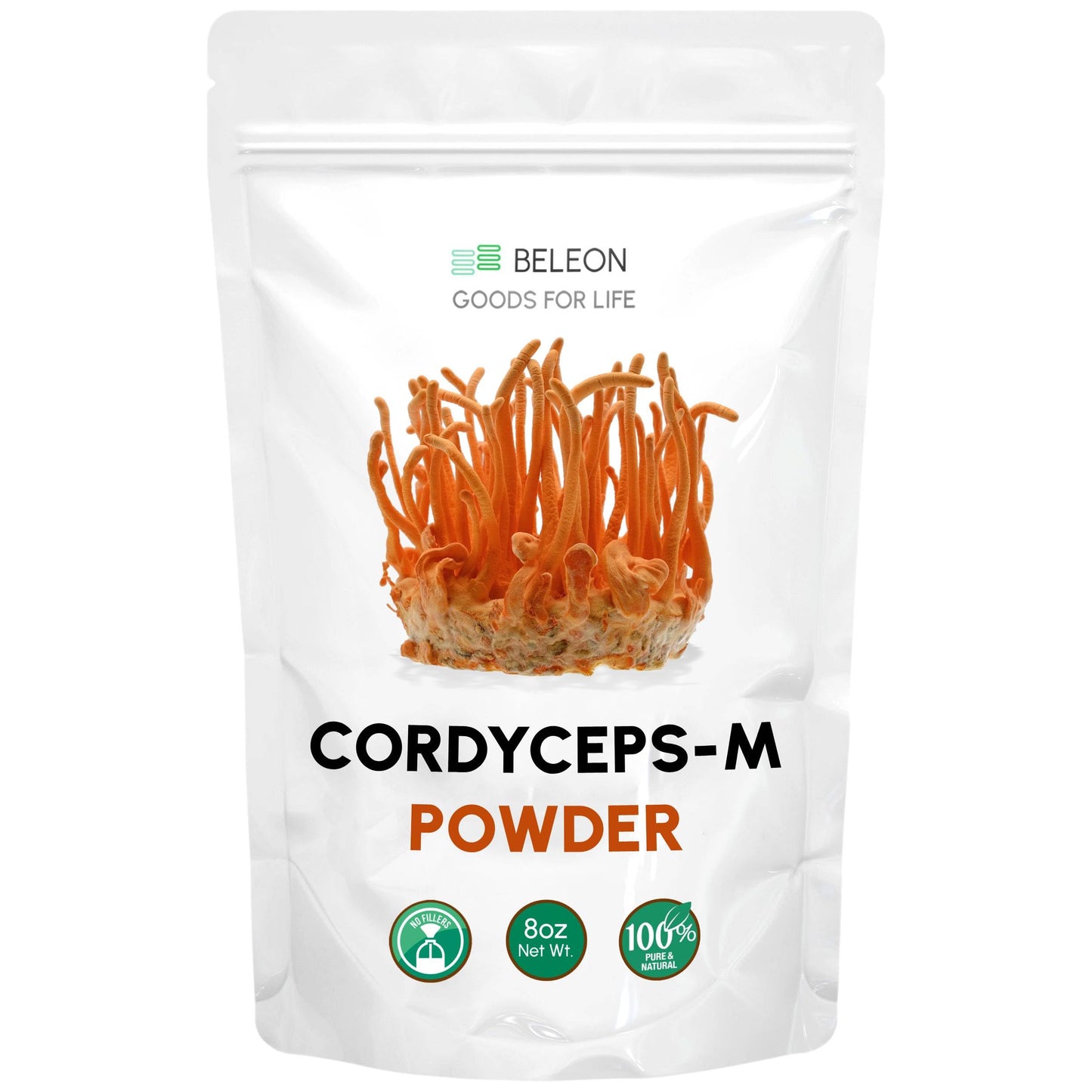 Beleon Goods For Life Cordyceps Powder 8 oz