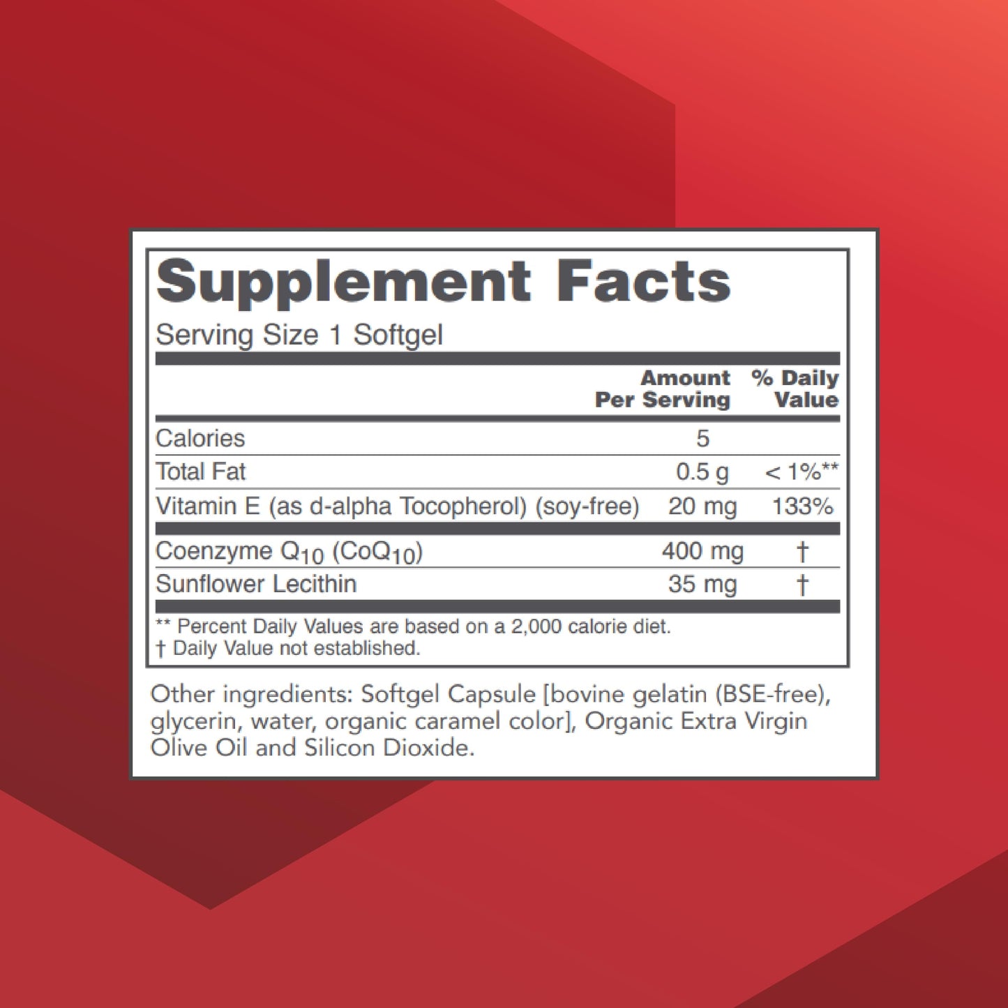 Protocol for Life Balance CoQ10 400mg with Vitamin E & Soy Lecithin Softgel, 60 Count