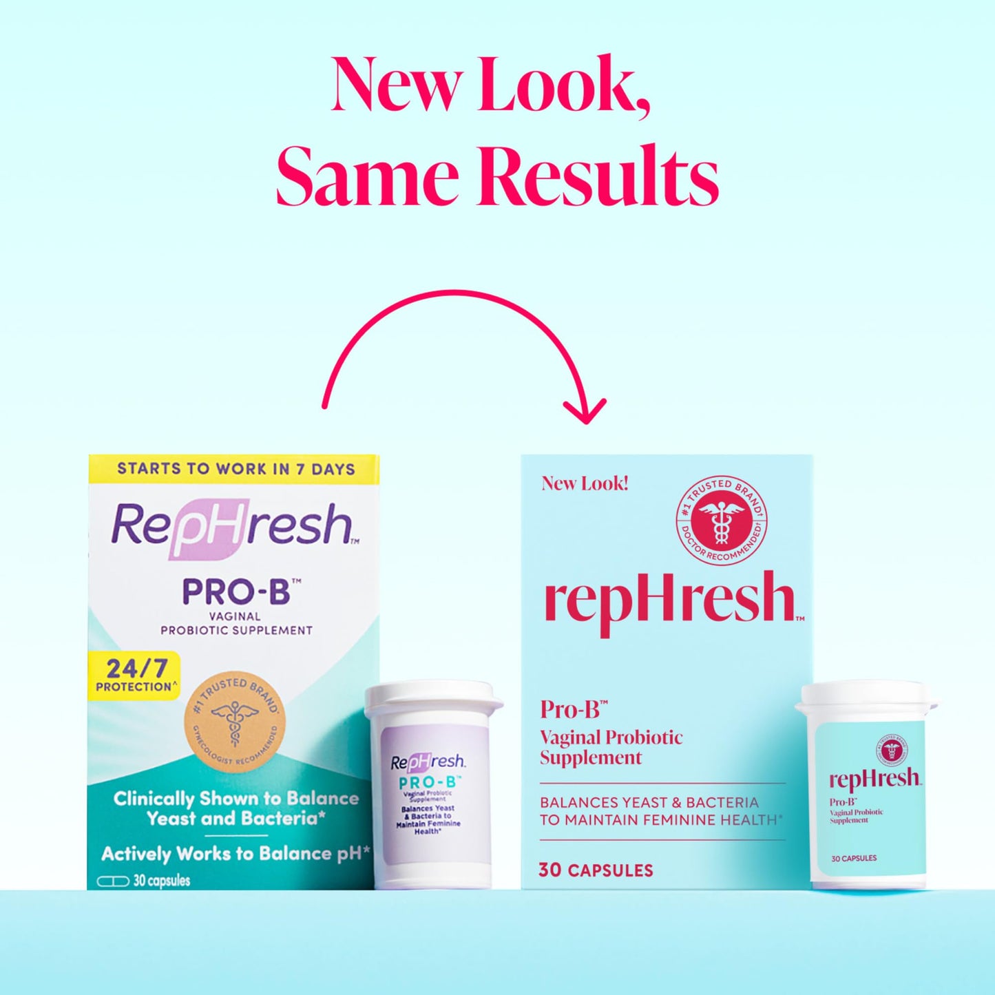 Rephresh Pro-B Vaginal Probiotic Supplement Capsule 30 Count