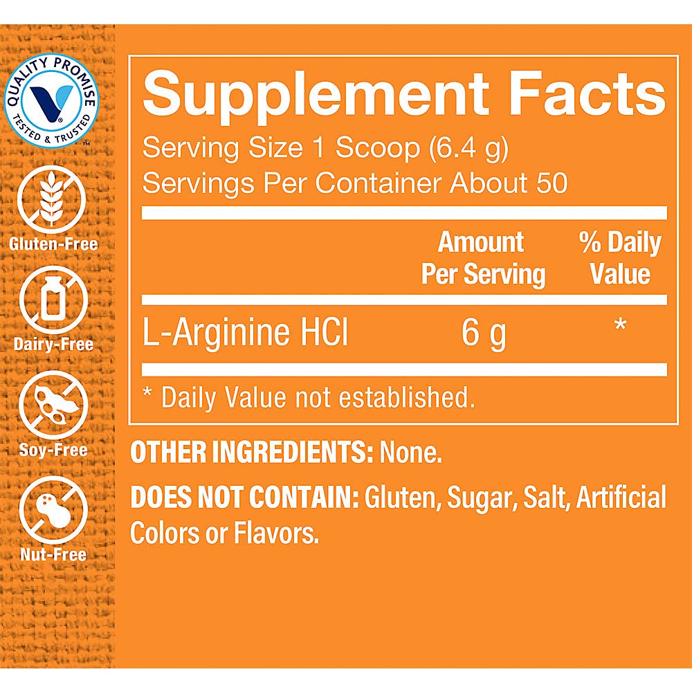 The Vitamin Shoppe L-Arginine Powder 11.3 Ounce