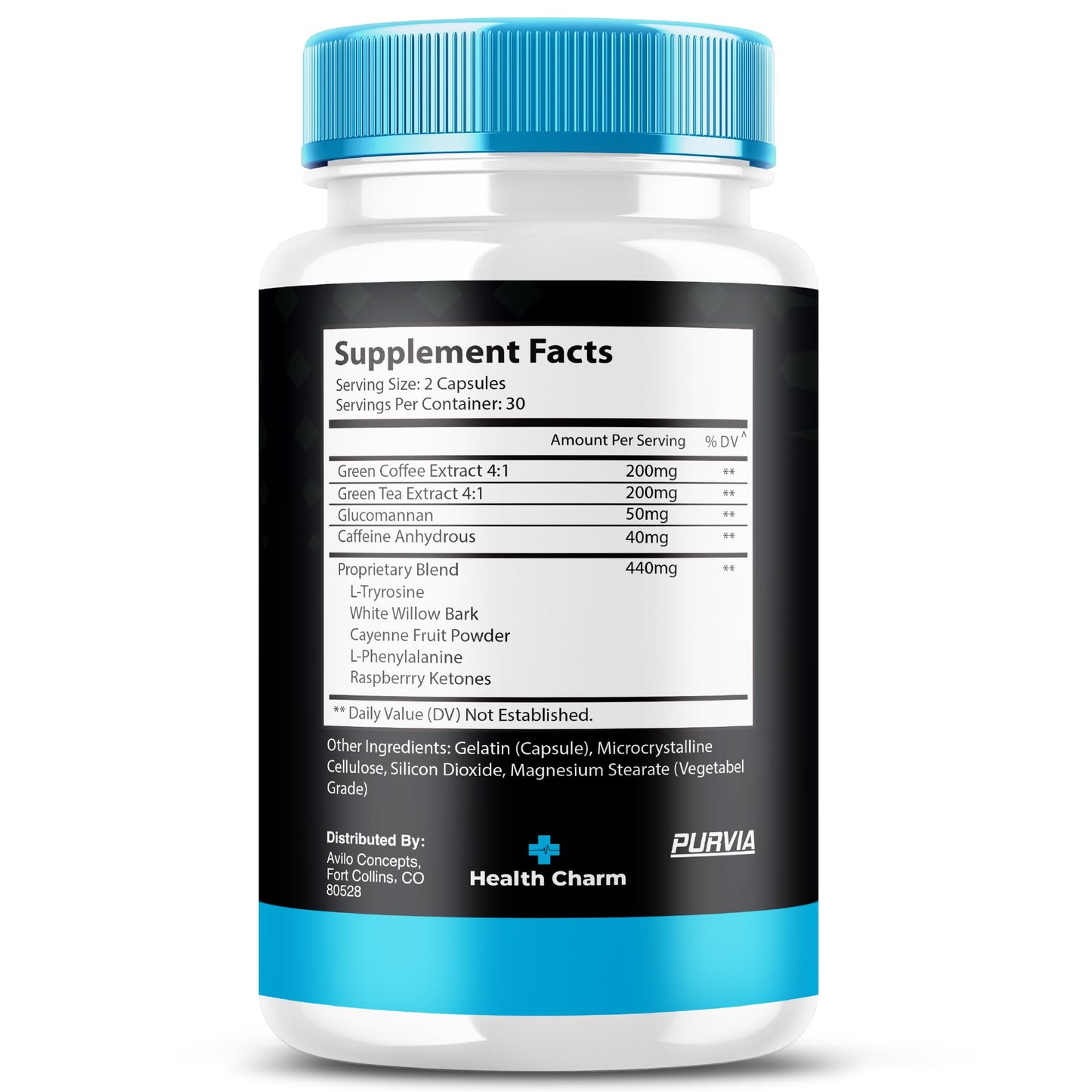 Purvia Health Charm Capsules 60 Count